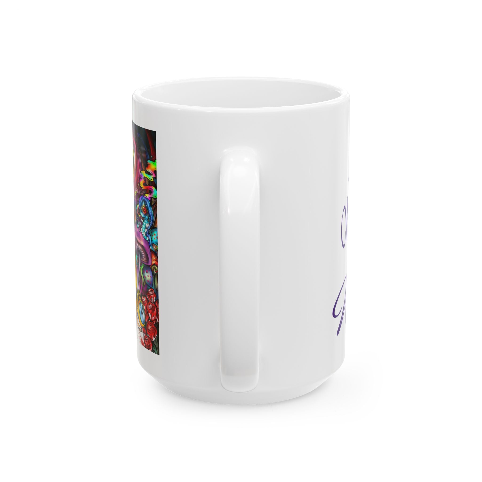 Alice in Wonderland Mug, Perfect Gift for Tea Lovers, Unique Home Decor, Alice Themed, Birthday Presents, Fantasy Collectible