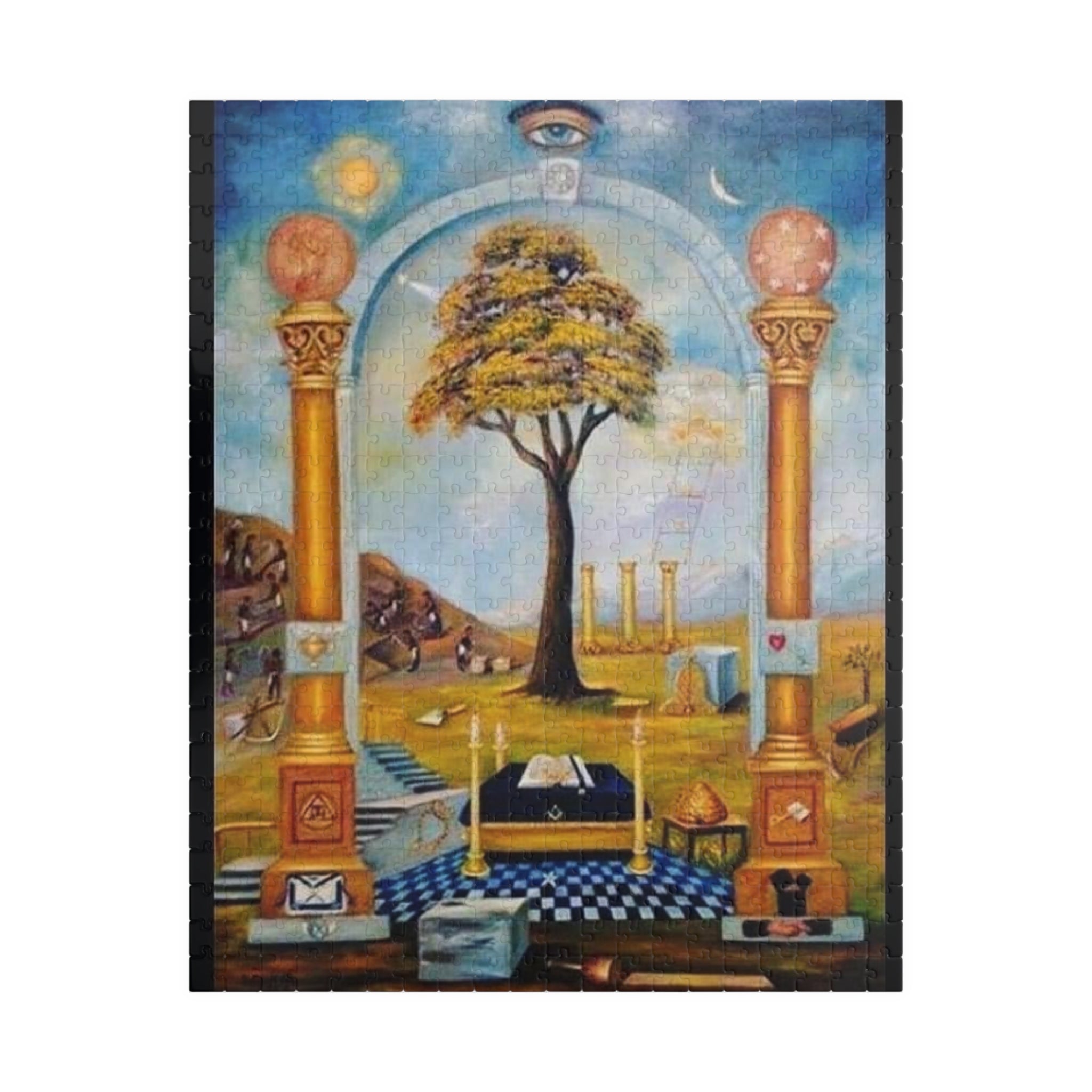 Journeyman Initiation Puzzle 110, 252, 520, 1014 piece
