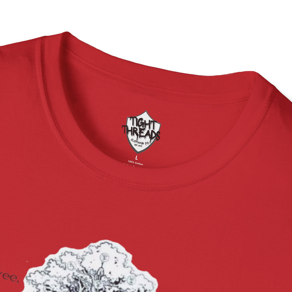 Carl Jung Quote Tees for Philosophers, Comfort Wear, Gift for Friends, Eco-Friendly Fashion, Tree Design Shirt