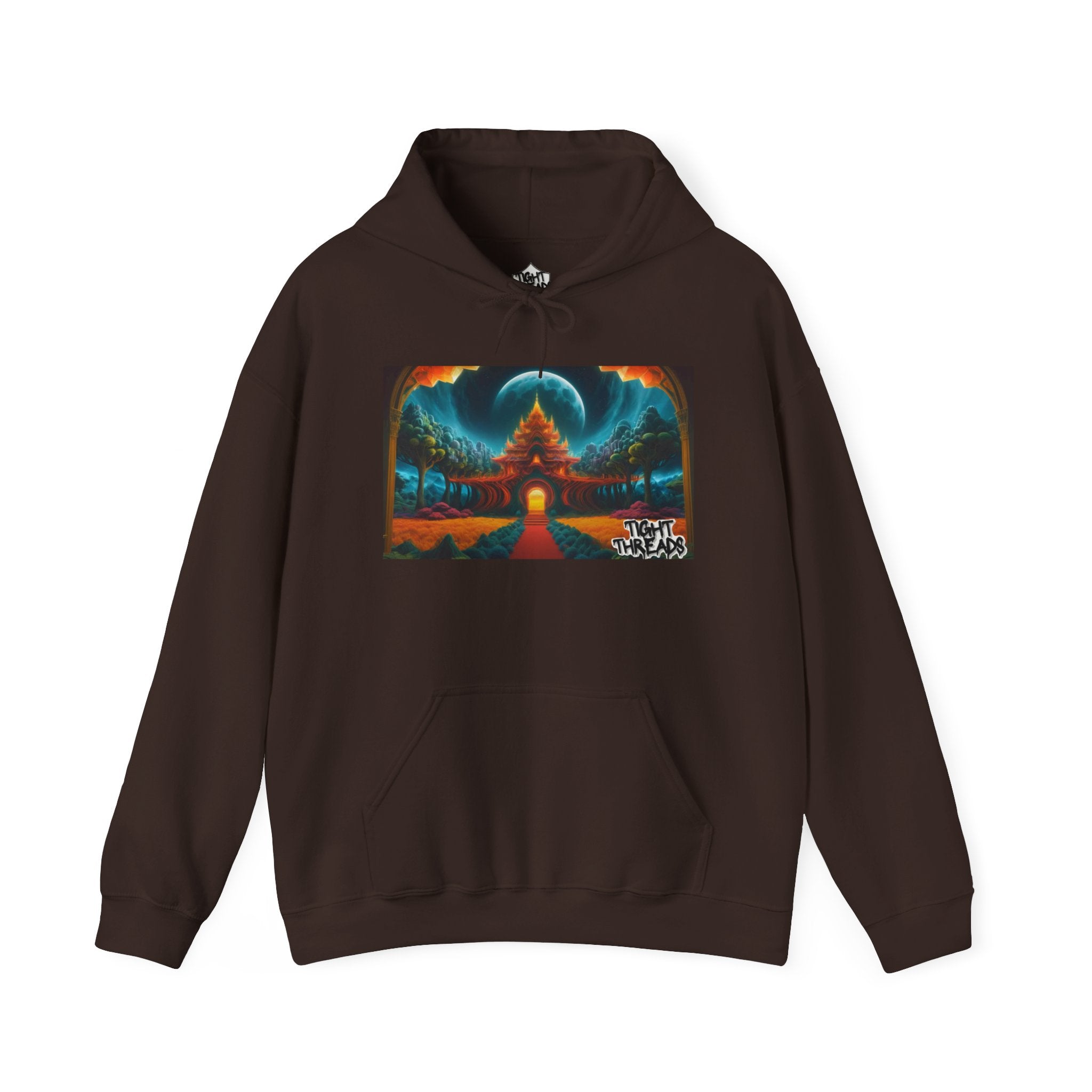 Vibrant Spiritual Art Hoodie, Cozy Sweatshirt for Meditation Lovers, Unisex Gift for Celebrations, Ideal for Chill Days, Unique Artwork