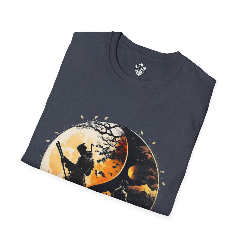 Sunset Warrior Unisex T-Shirt, Softstyle Tee, Graphic Tee, Casual Wear, Gift for Him/Her, Summer Fashion, Festival Top