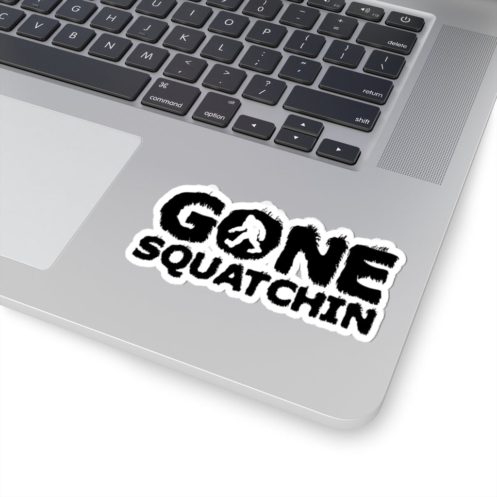 Gone Squatchin Sasquatch Bigfoot Sticker | Kiss-Cut Sticker
