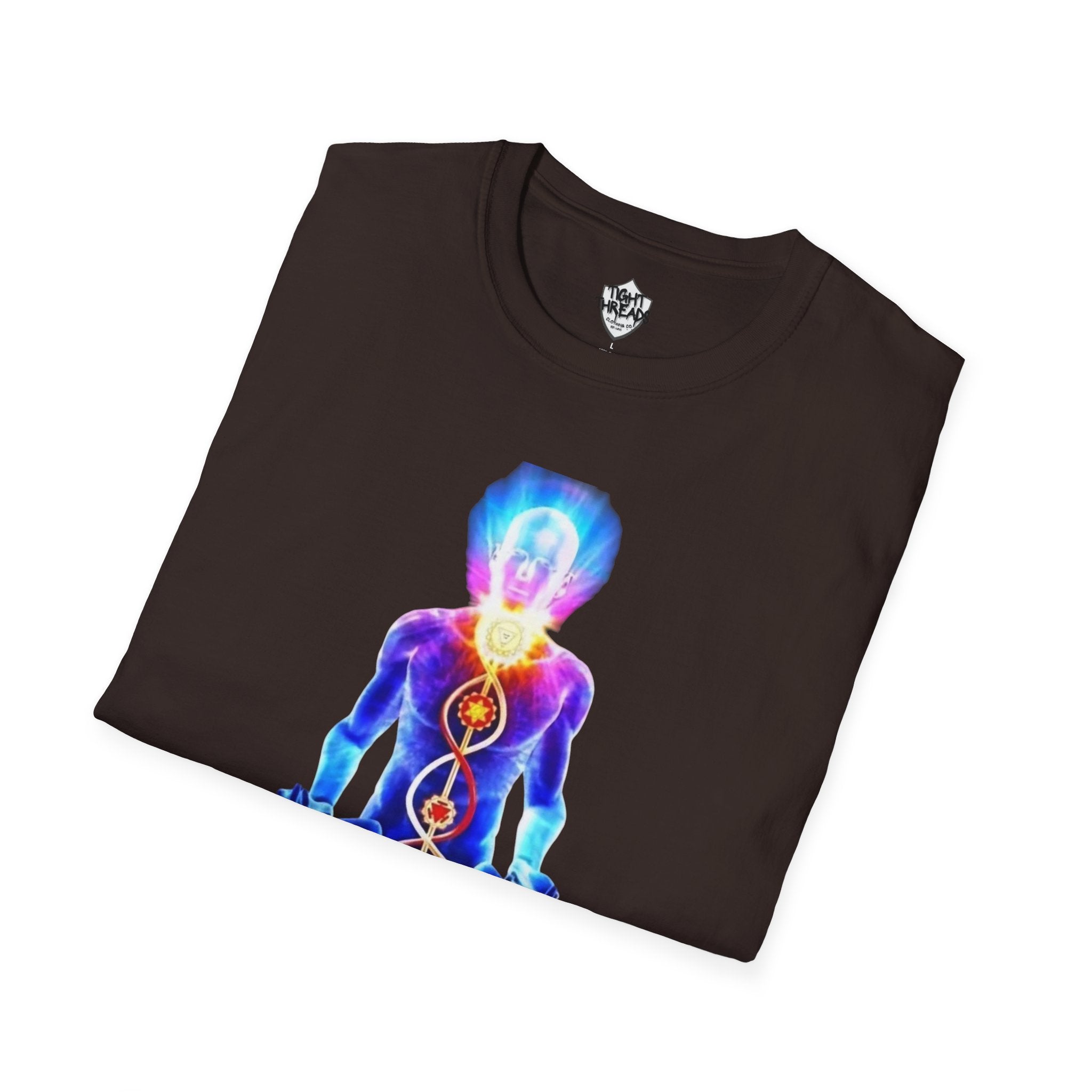 Meditation Inspired Unisex T-Shirt, Spiritual Apparel, Mindfulness Gift, Yoga Wear, Chakra Healing Top