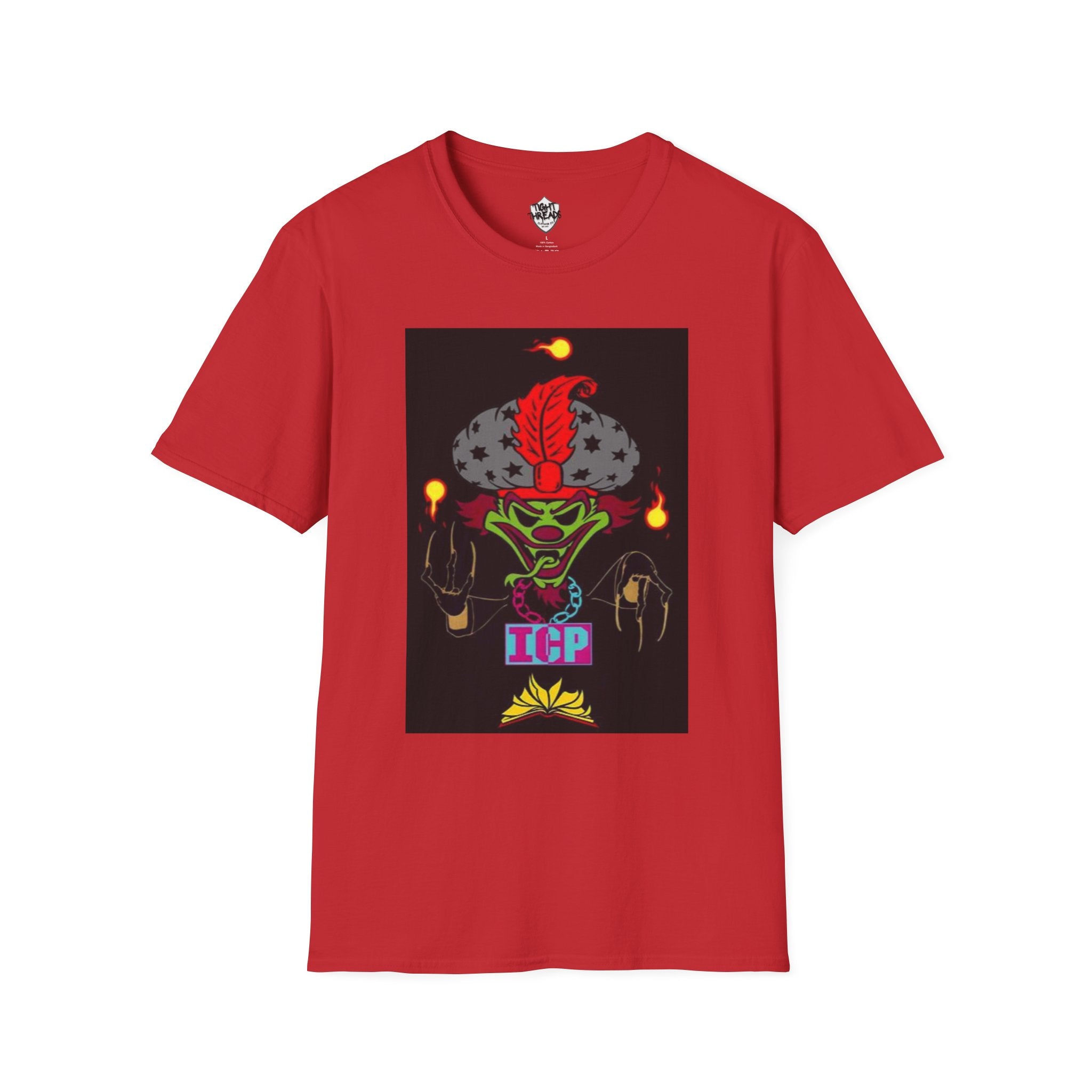 OG 6 Joker Card Merge ICP Graphic T-Shirt | Horror Carnival Juggalo Tee