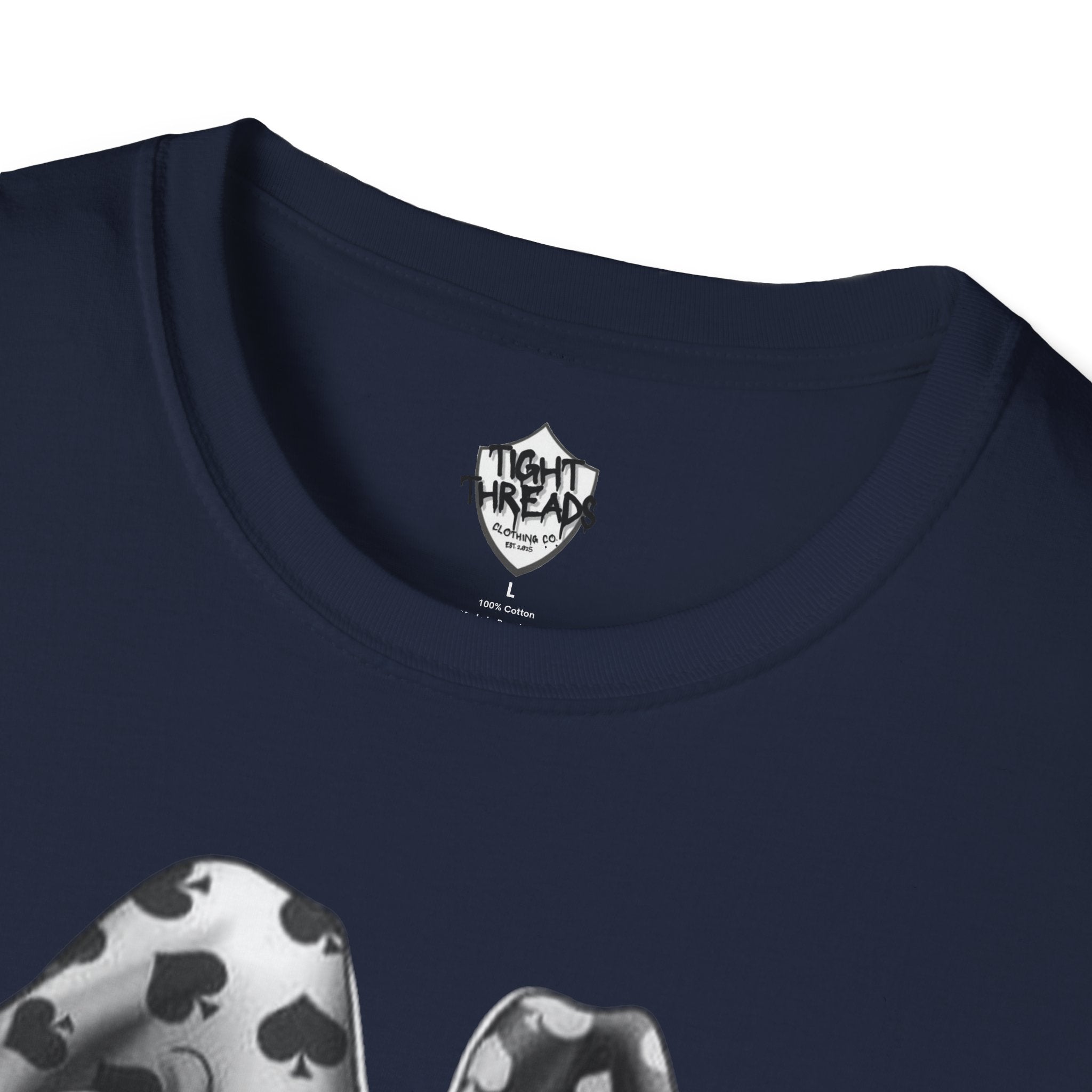 Skull Jester Tee - Unisex Softstyle T-Shirt, Halloween Costume Tee, Graphic Tee, Funny Shirt, Unique Gift for Him/Her