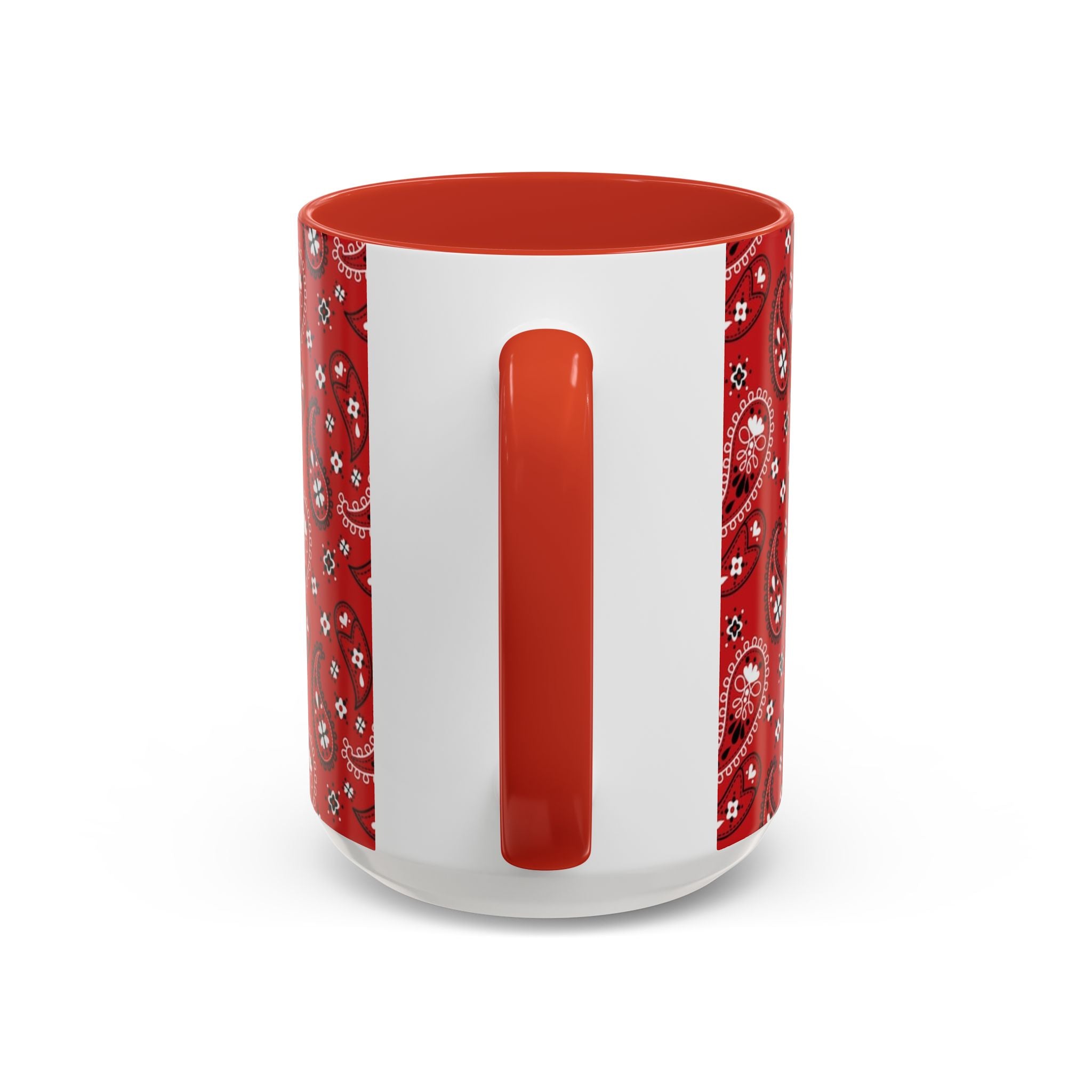 Cool Beans Mug | Red Bandana Coffee Cup, Hip-Hop Bean Graphic 11oz 15oz