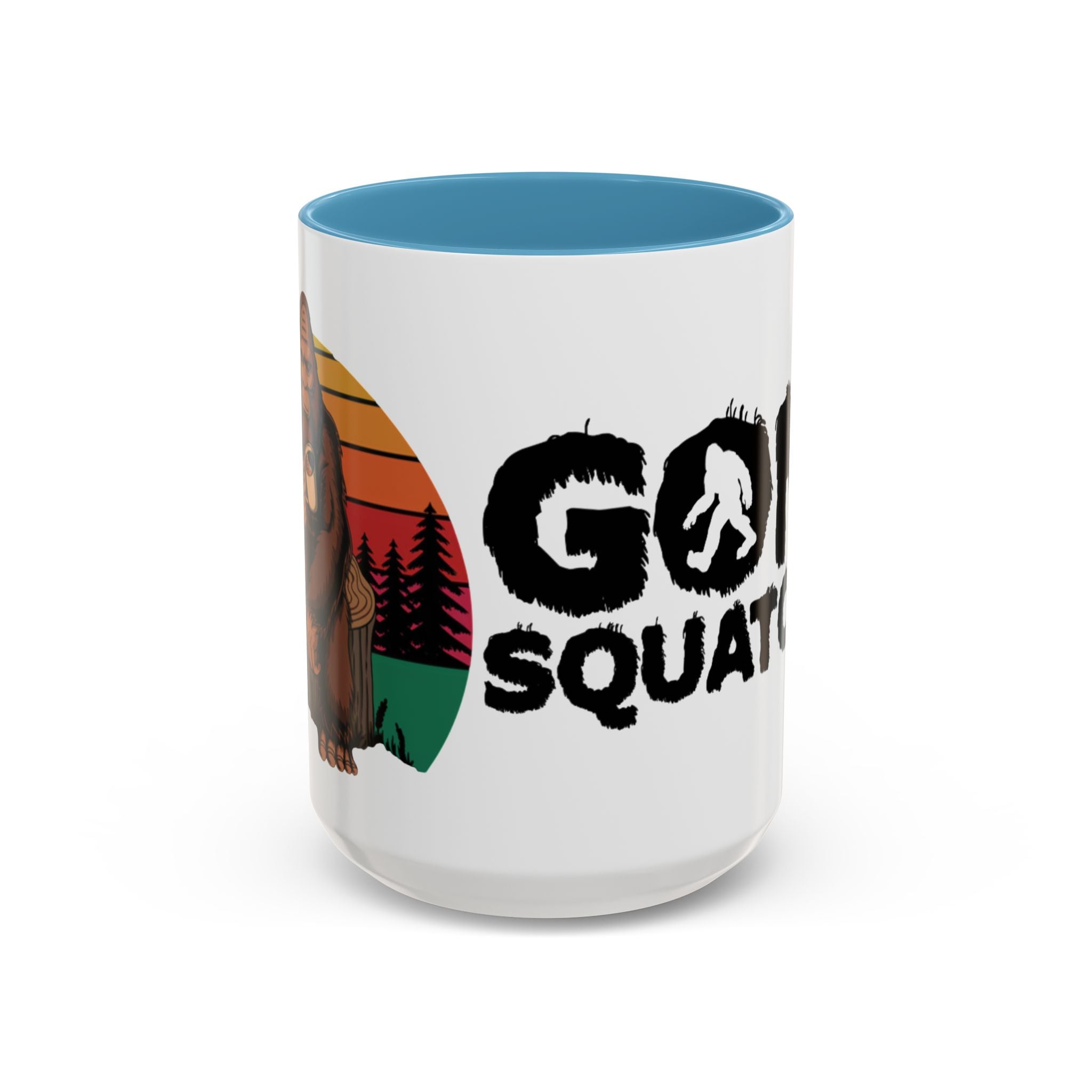 Gone Squatchin Bigfoot Coffee Mug | Accent 11oz 15oz