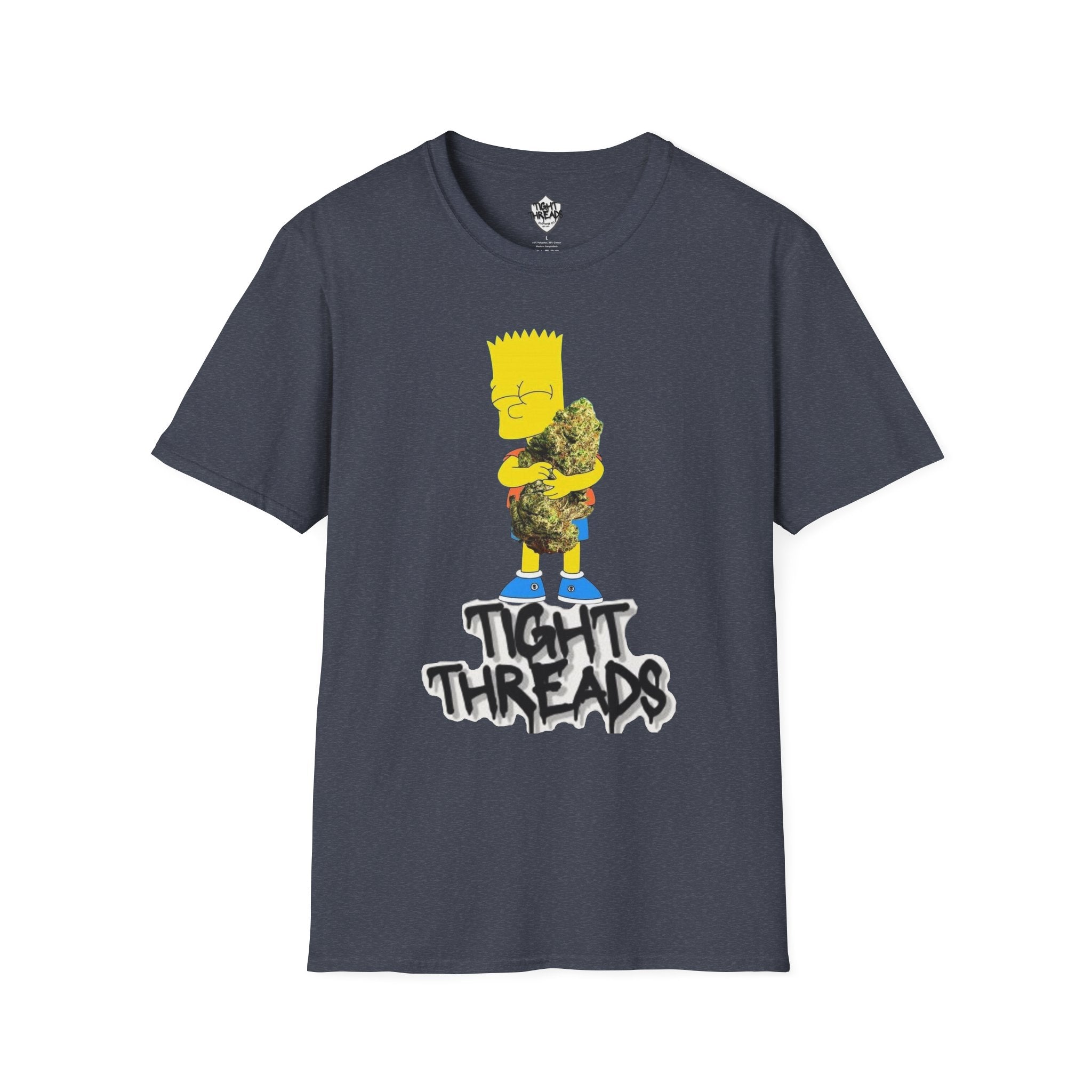 Bart Simpson and his Bud Graphic Tee, Casual Unisex T-Shirt for Everyday Wear, Perfect Gift for Fans, Outdoor Fun, Summer Style