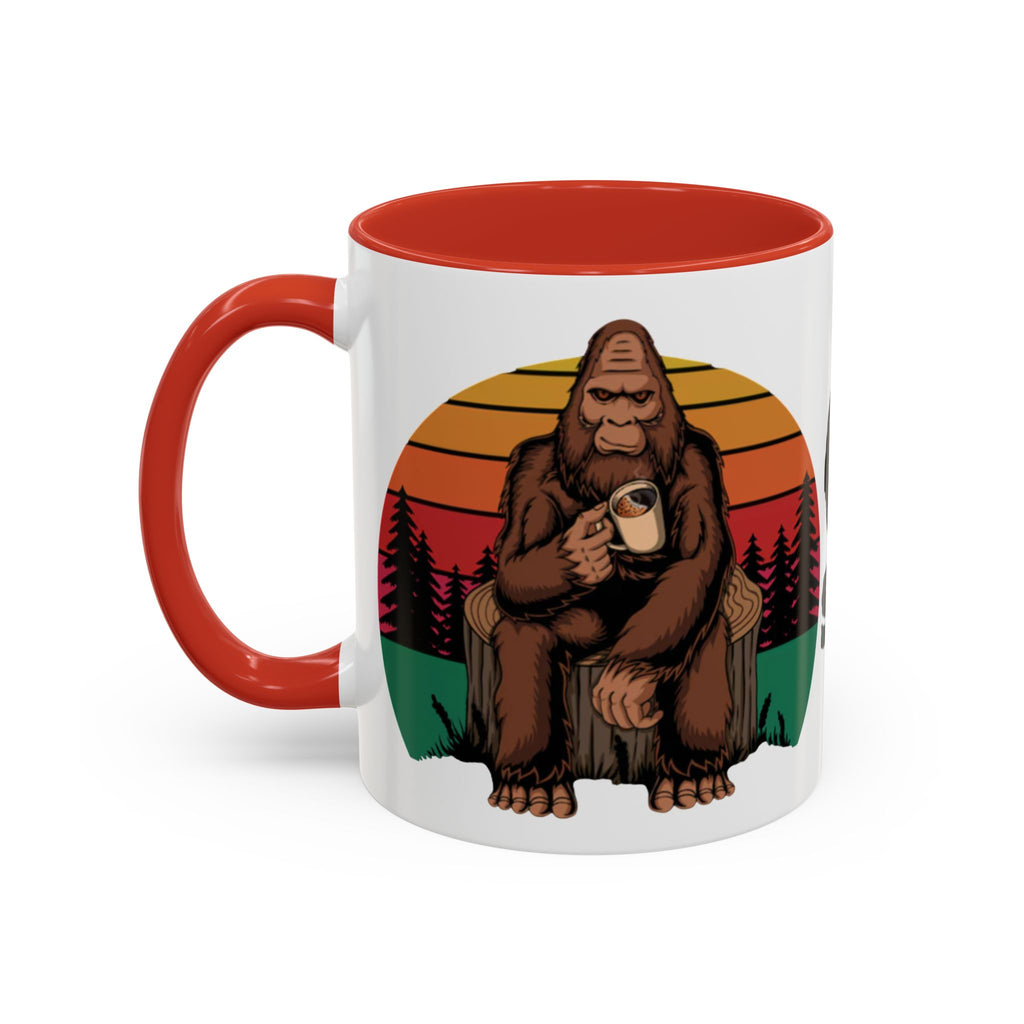 Gone Squatchin Bigfoot Coffee Mug | Accent 11oz 15oz