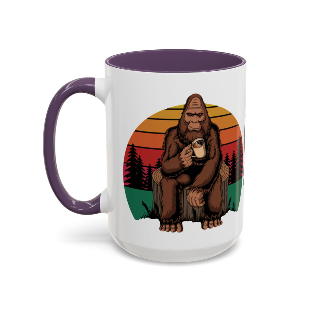 Gone Squatchin Bigfoot Coffee Mug | Accent 11oz 15oz