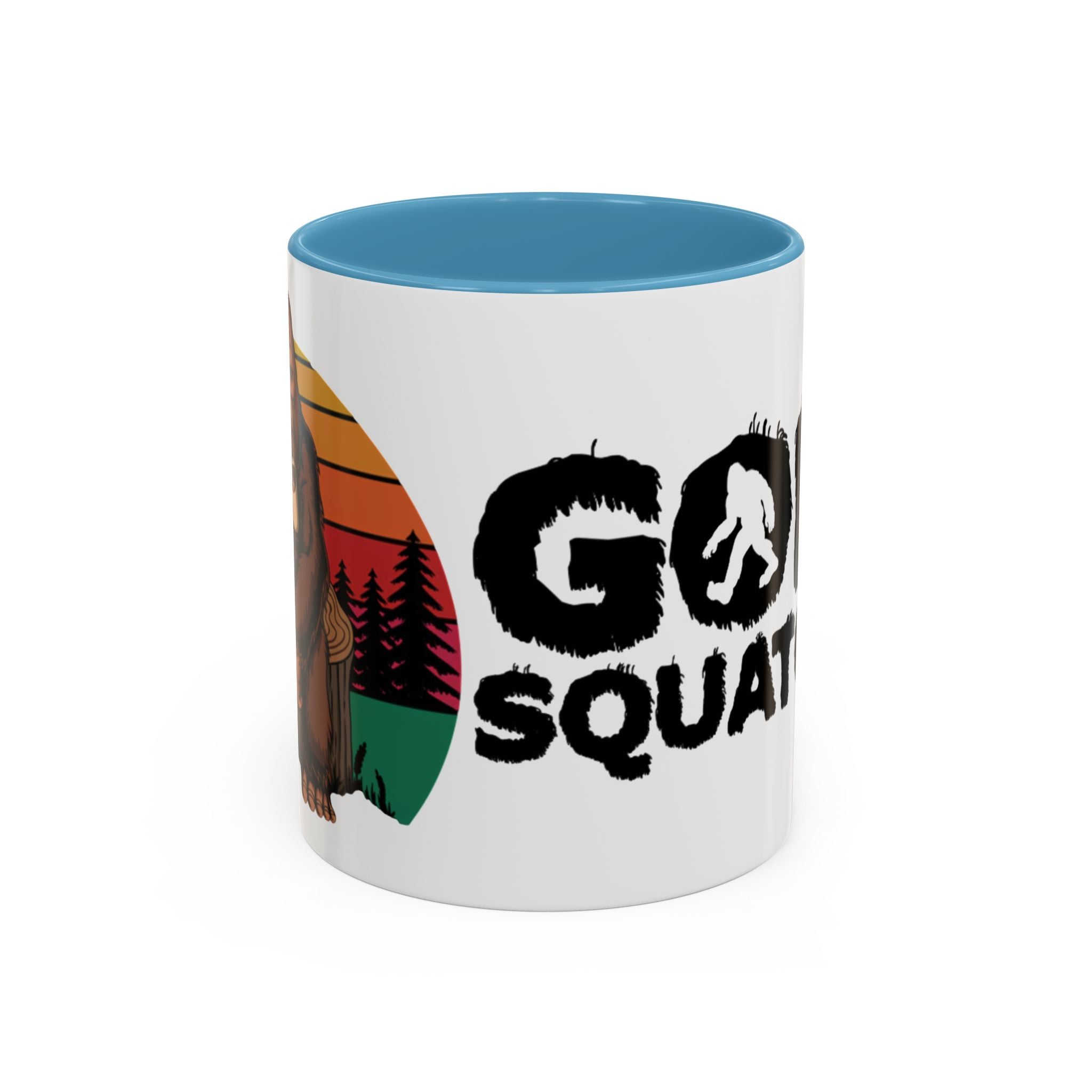 Gone Squatchin Bigfoot Coffee Mug | Accent 11oz 15oz