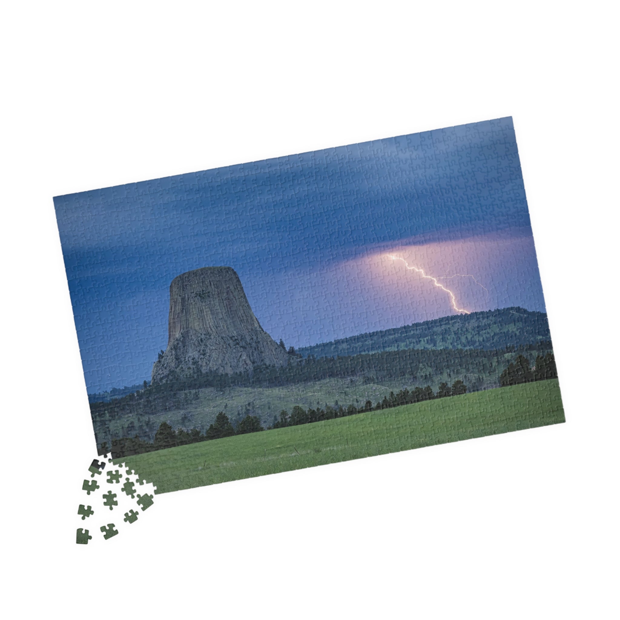 Devils Lightning Puzzle | Scenic Landscape Jigsaw 110, 252, 520, 1014 pcs