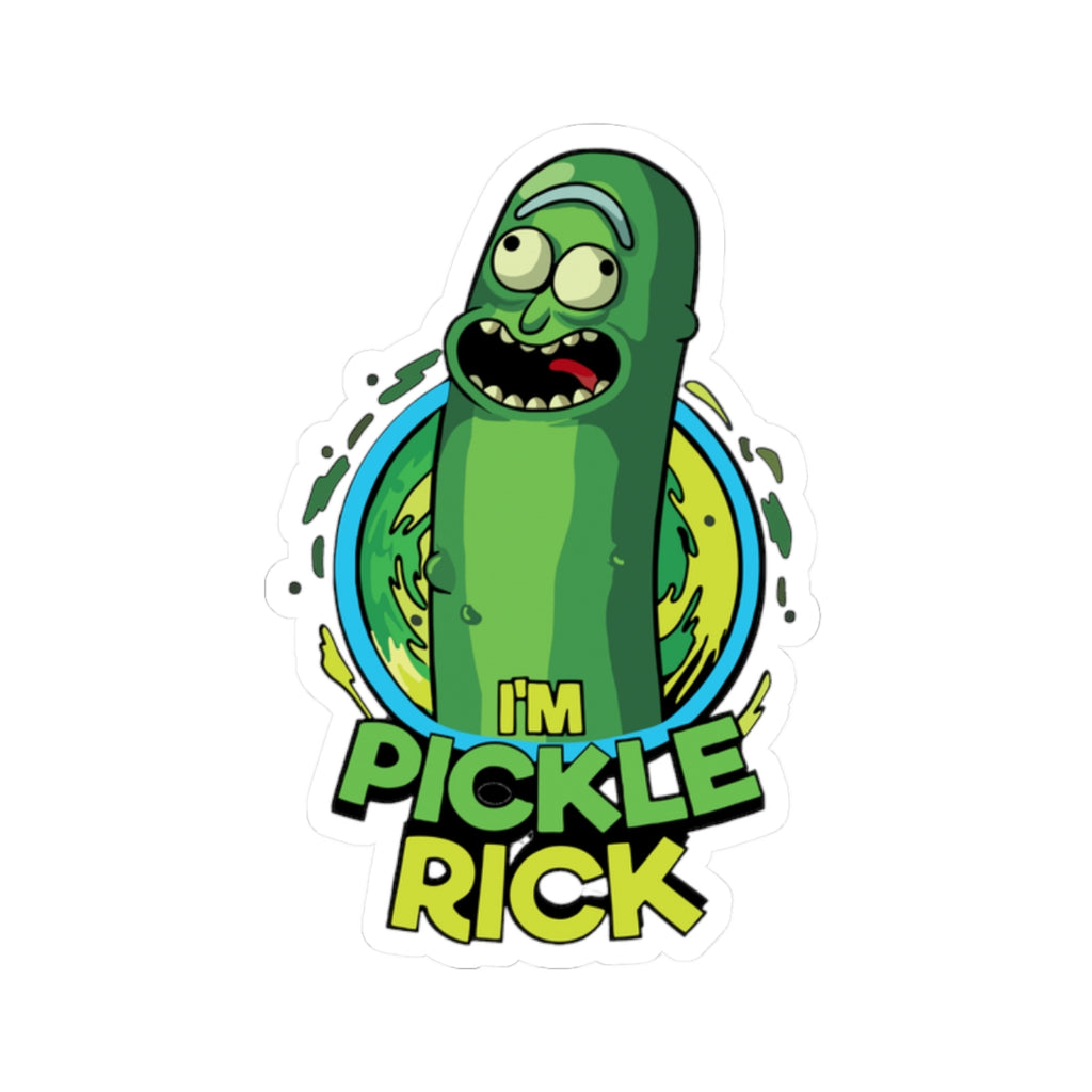 Pickle Rick Sticker | Kiss-Cut Vinyl Decal