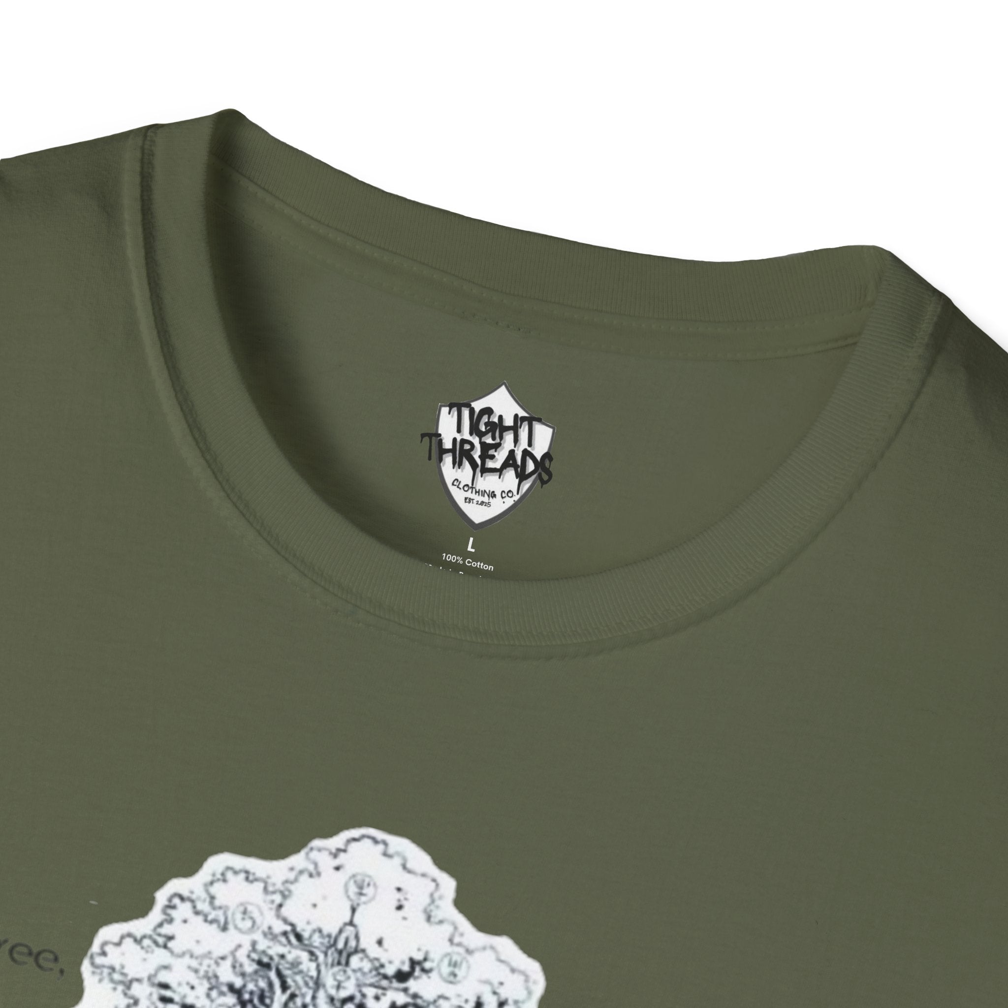 Carl Jung Quote Tees for Philosophers, Comfort Wear, Gift for Friends, Eco-Friendly Fashion, Tree Design Shirt