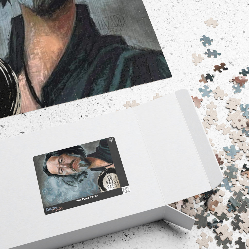Alan Watts Smoking Doob Puzzle | You Are the Universe Philosophy Jigsaw
