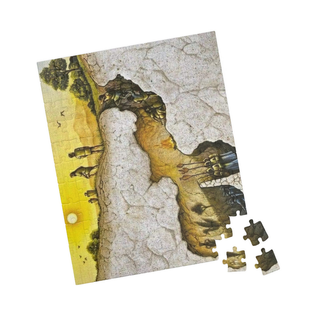 Plato's Cave Allegory Puzzle 252-piece Puzzle | Artistic Landscape Jigsaw