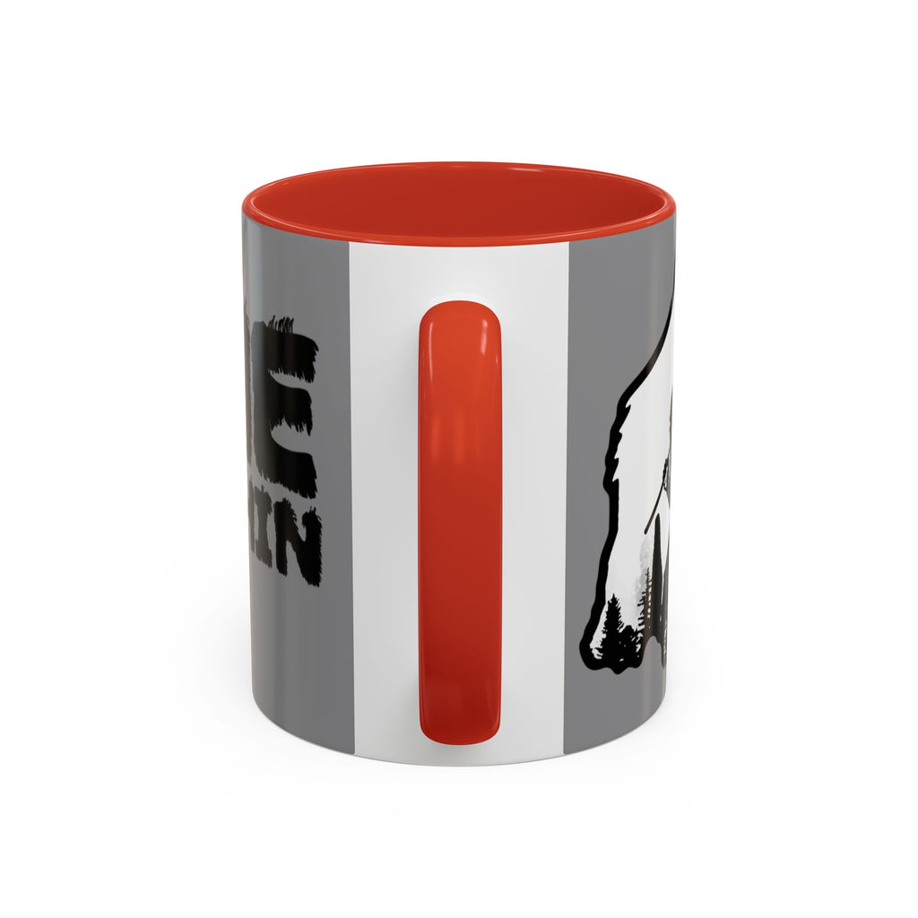 Gone Squatchin Patriotic Bigfoot Mug | Accent Coffee Mug