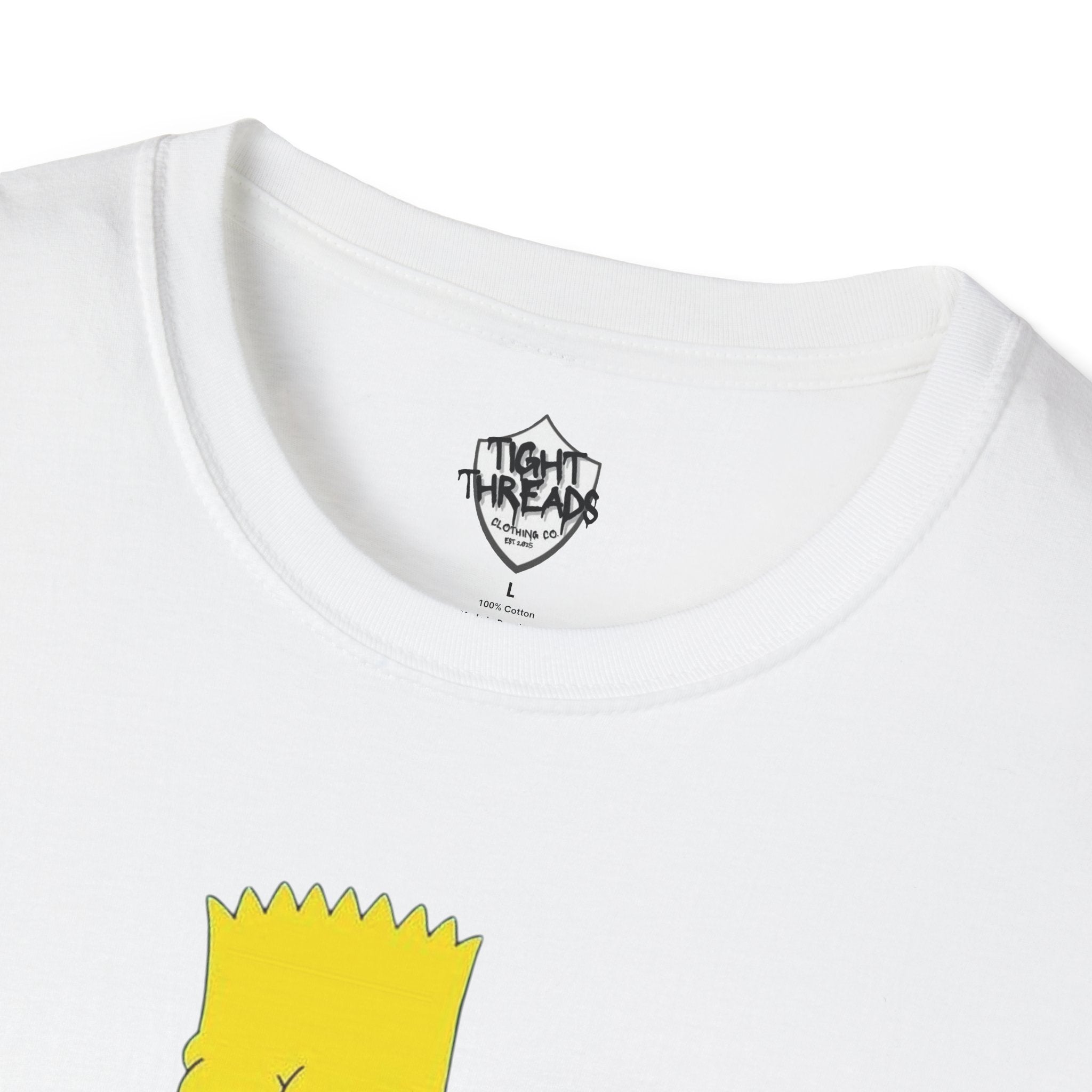 Bart Simpson and his Bud Graphic Tee, Casual Unisex T-Shirt for Everyday Wear, Perfect Gift for Fans, Outdoor Fun, Summer Style