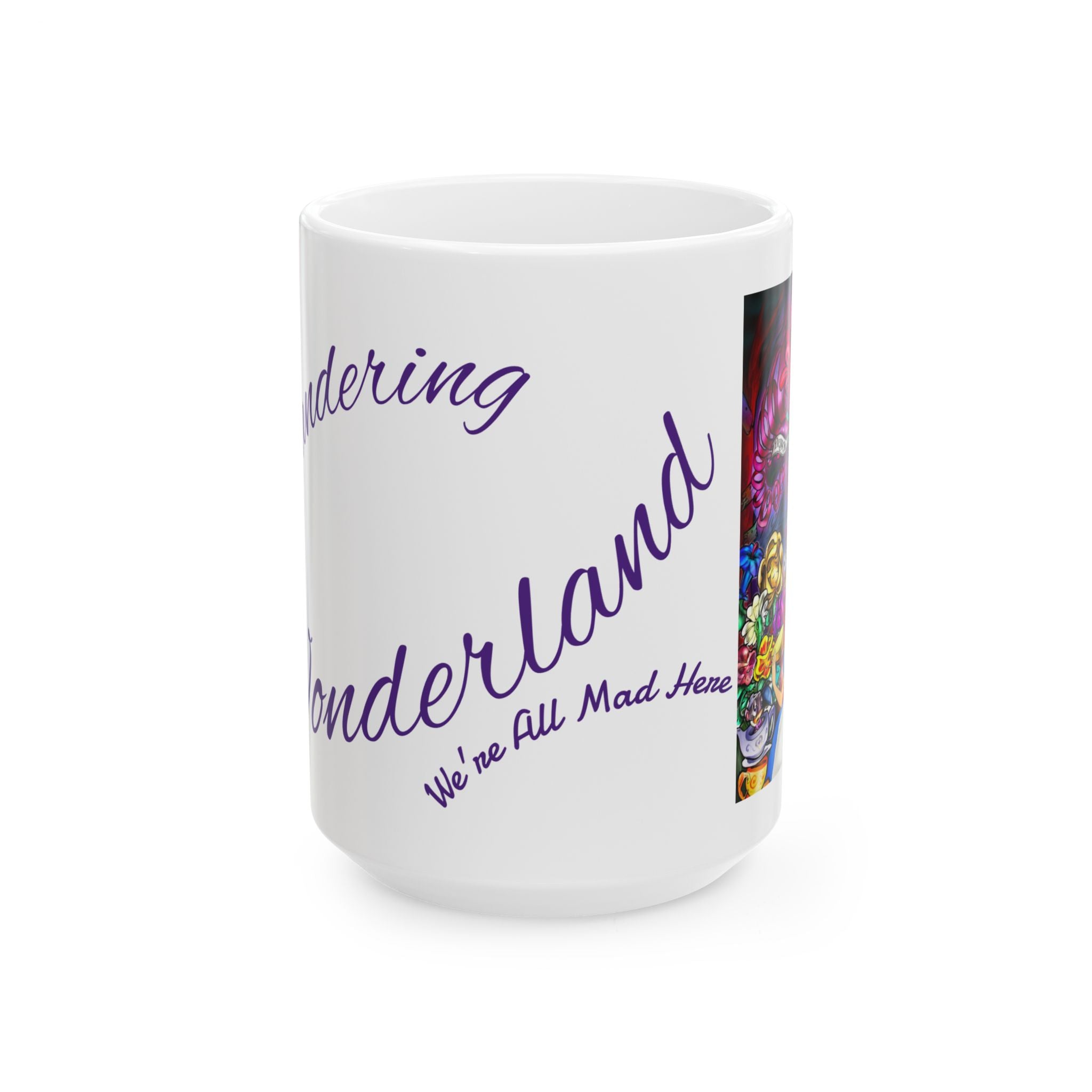 Alice in Wonderland Mug, Perfect Gift for Tea Lovers, Unique Home Decor, Alice Themed, Birthday Presents, Fantasy Collectible
