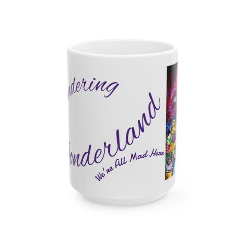 Alice in Wonderland Mug, Perfect Gift for Tea Lovers, Unique Home Decor, Alice Themed, Birthday Presents, Fantasy Collectible