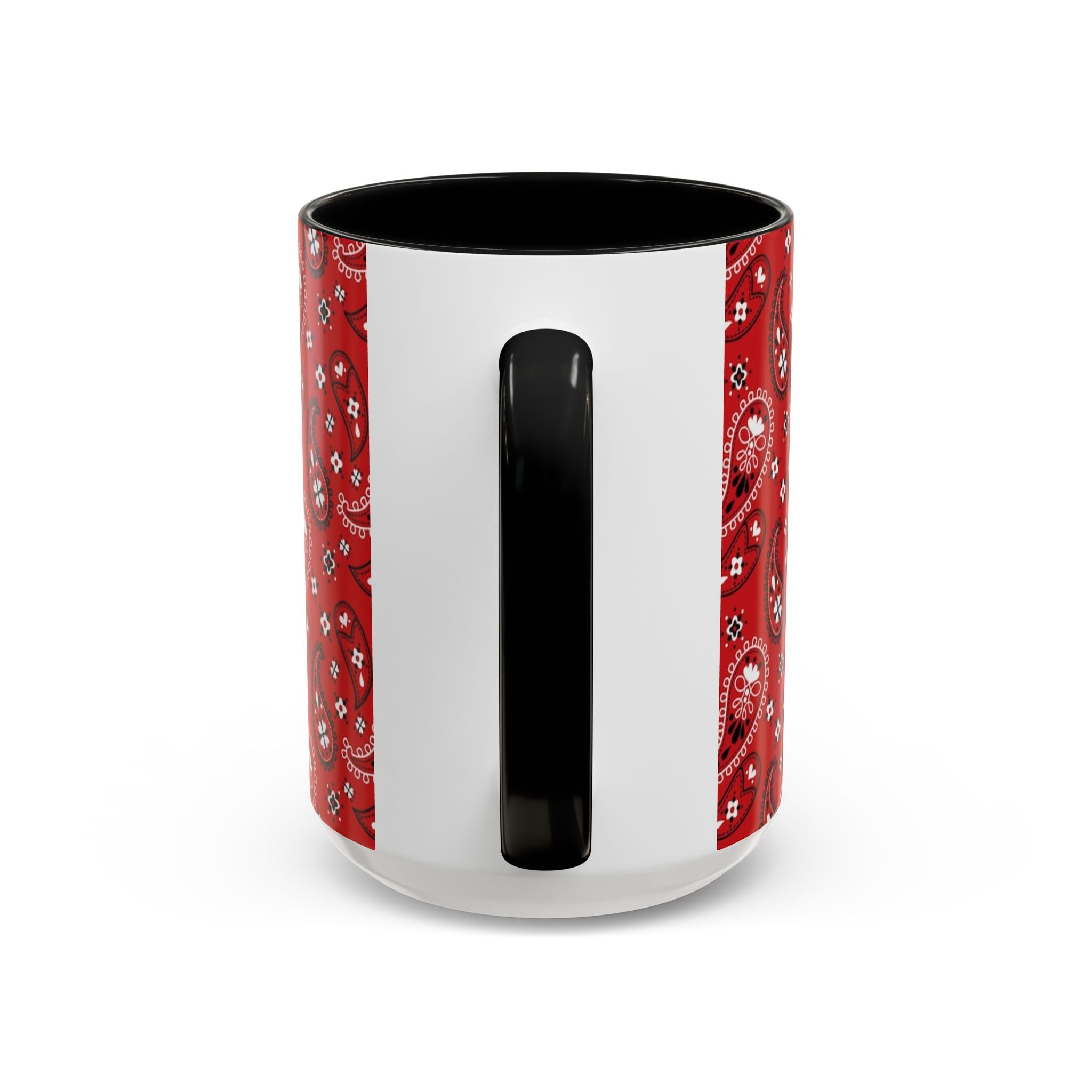 Cool Beans Mug | Red Bandana Coffee Cup, Hip-Hop Bean Graphic 11oz 15oz