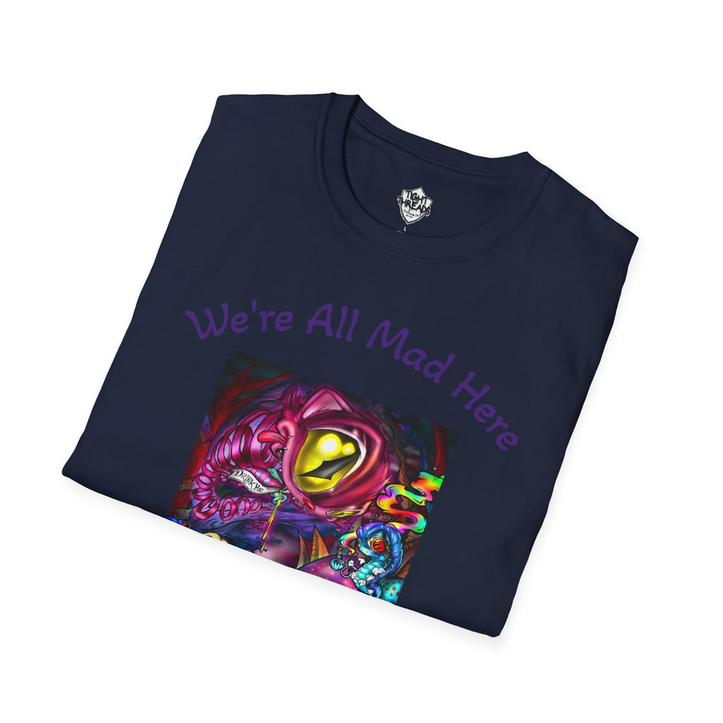 Alice in Wonderland T-Shirt, Funny Tee, Gifts for Book Lovers, Quirky Apparel