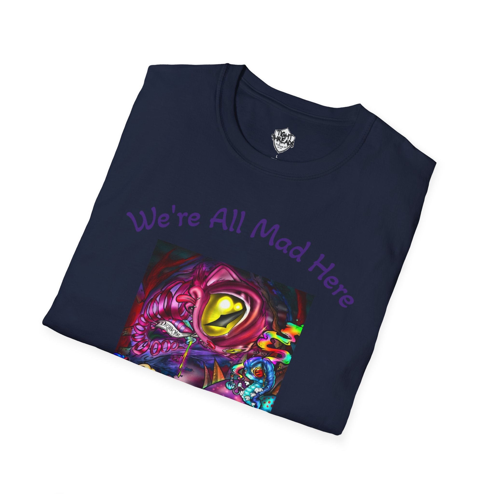 Alice in Wonderland T-Shirt, Funny Tee, Gifts for Book Lovers, Quirky Apparel