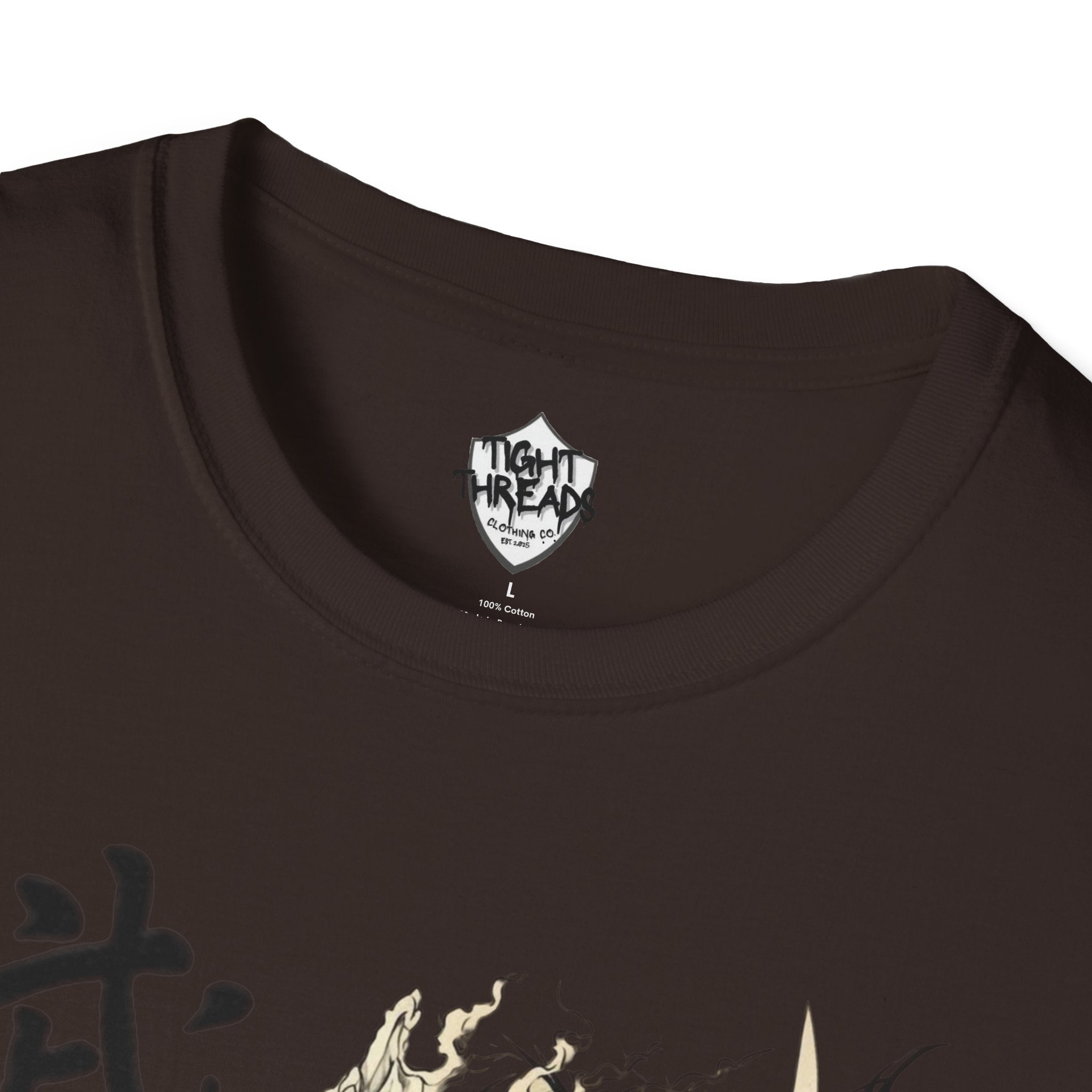 Oni Samurai Bushido Graphic Tee, Unisex Softstyle T-Shirt, Streetwear Style Urban Outfit