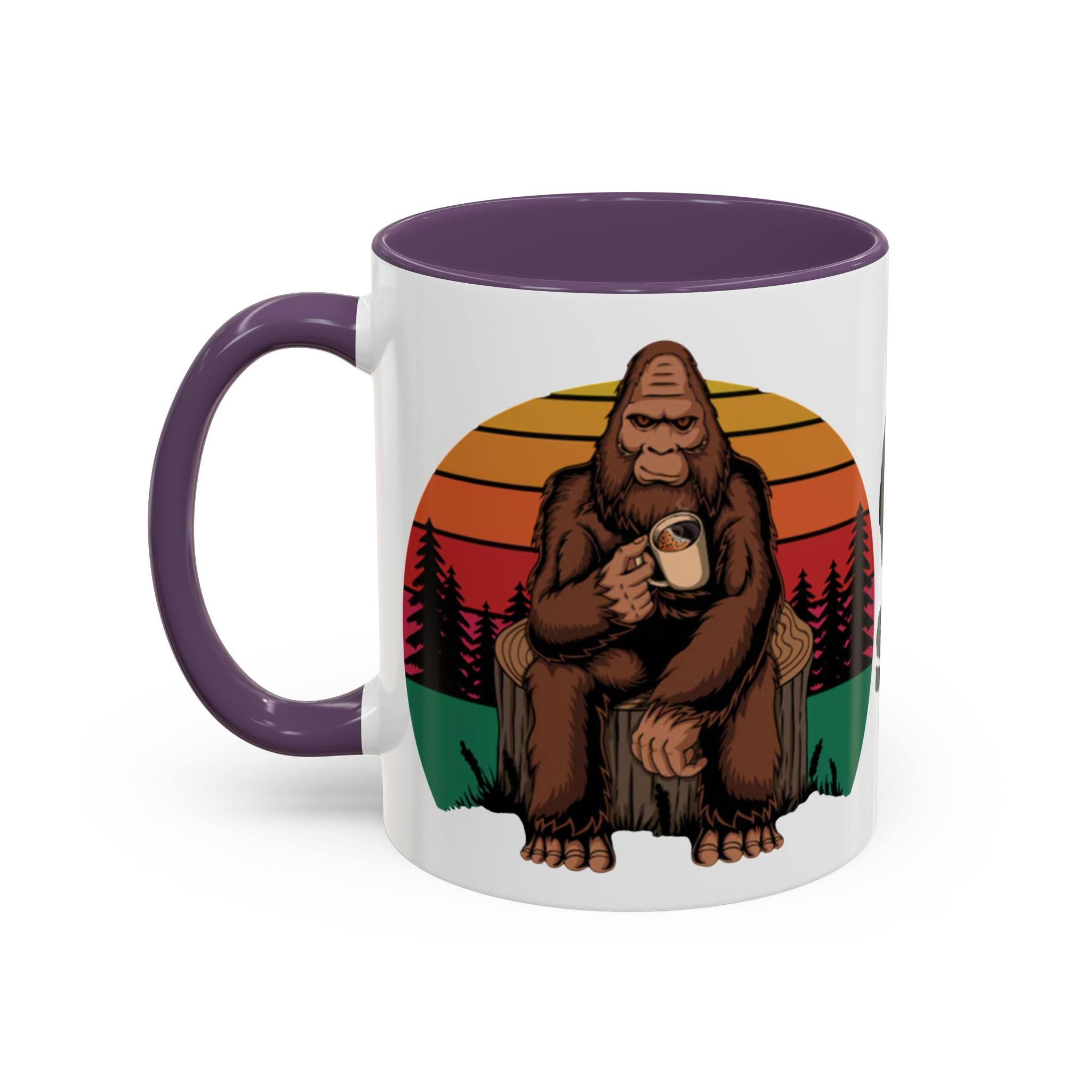 Gone Squatchin Bigfoot Coffee Mug | Accent 11oz 15oz