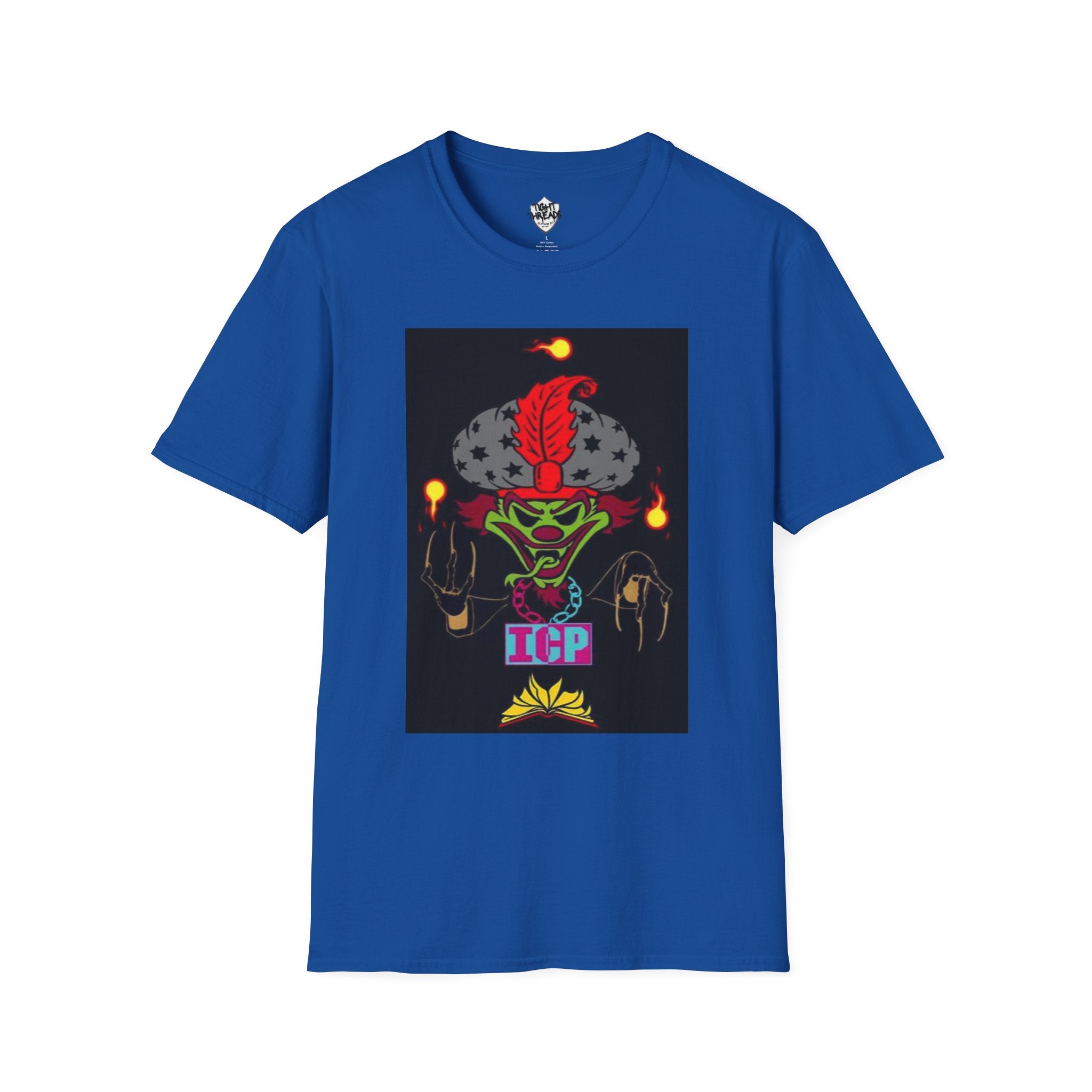 OG 6 Joker Card Merge ICP Graphic T-Shirt | Horror Carnival Juggalo Tee