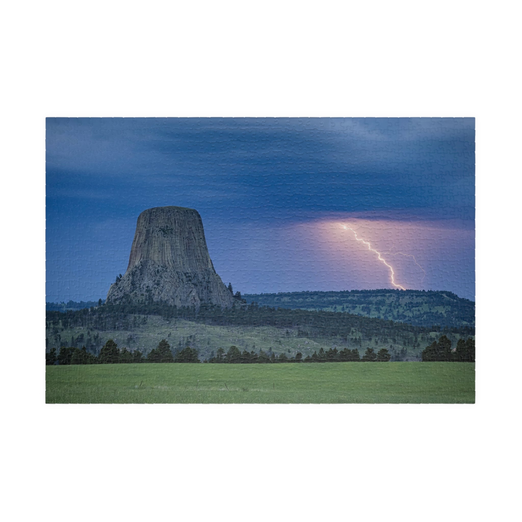 Devils Lightning Puzzle | Scenic Landscape Jigsaw 110, 252, 520, 1014 pcs