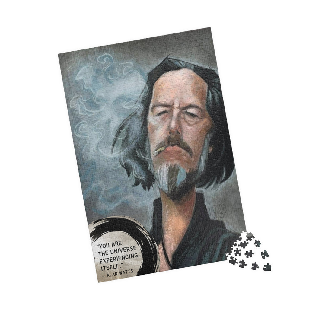 Alan Watts Smoking Doob Puzzle | You Are the Universe Philosophy Jigsaw