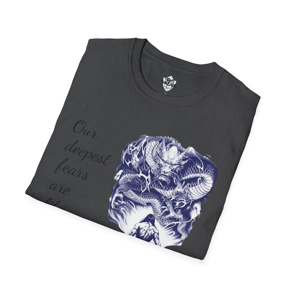 Unisex T-Shirt, Inner Alchemy, Dragon Quote Tee, Graphic Tee, Spiritual Shirt, Inspirational Clothing