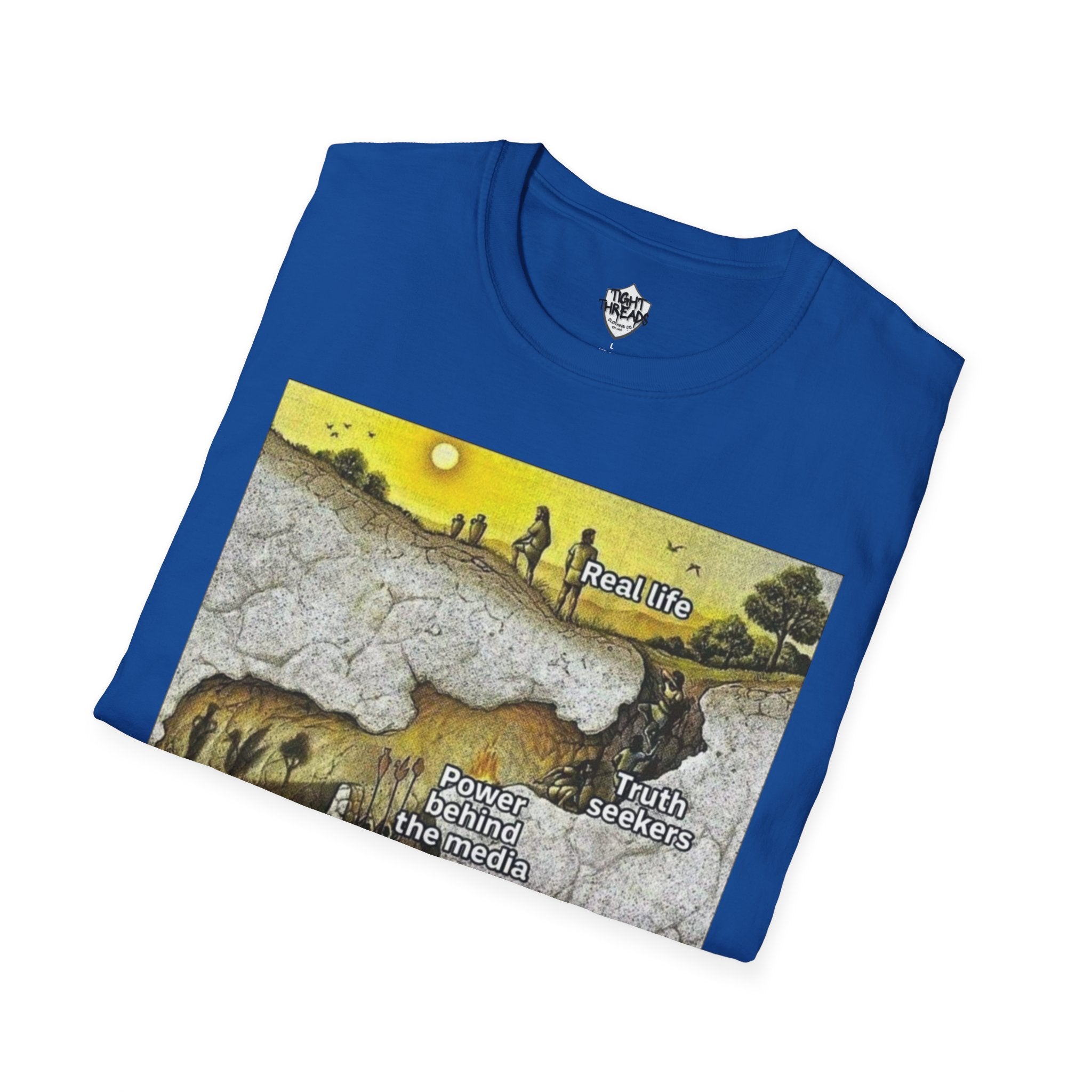 Plato's Cave T-Shirt - Comfortable, Motivational Apparel for Everyday Wear, Unique Gift Idea for Friends and Family, Positive [...]