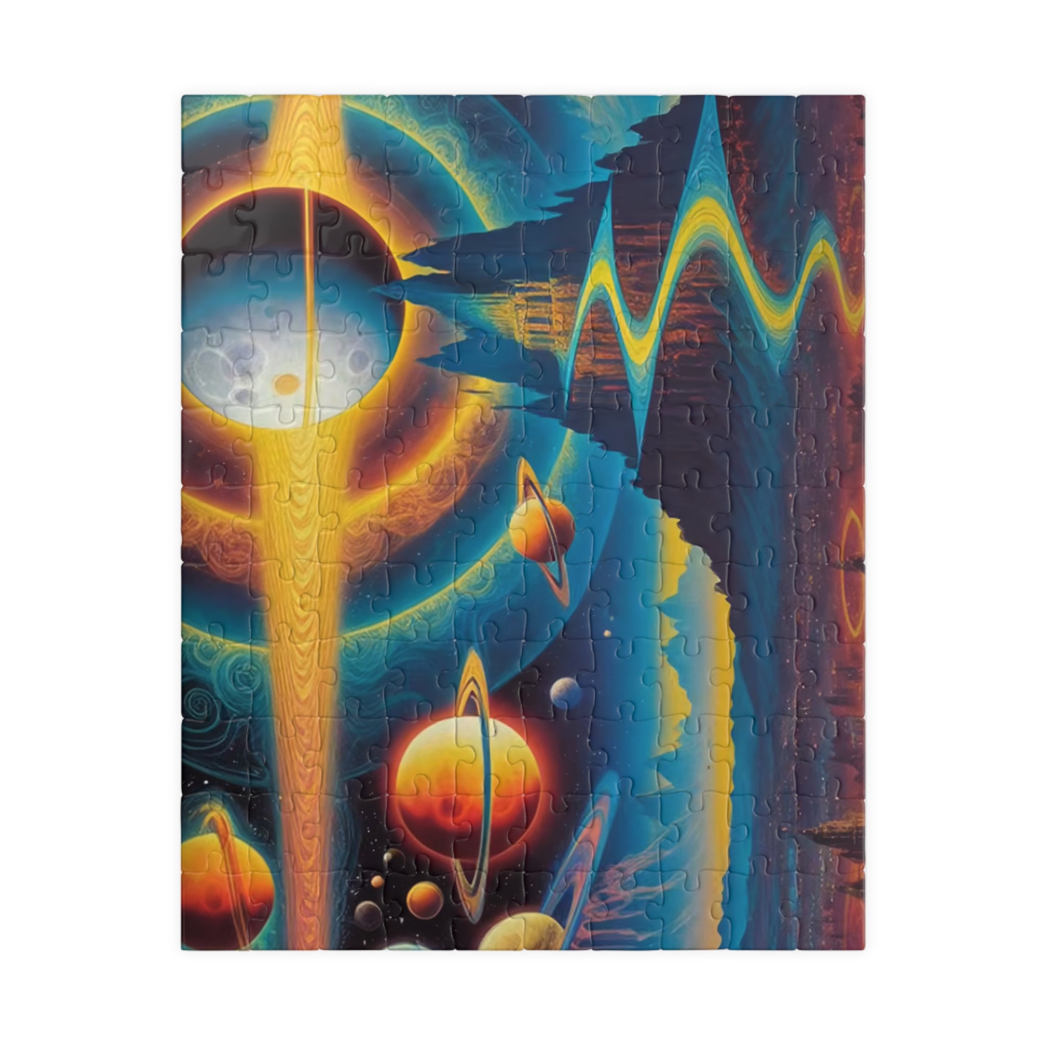 Cosmic Planetary Landscape Puzzle | Jigsaw Puzzle