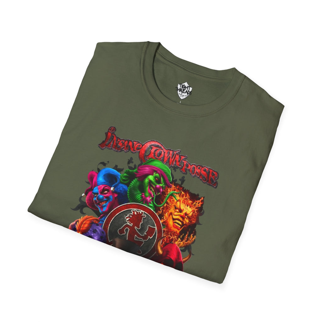 Horror Monster Mash T-Shirt | Vintage Movie Creature Collage