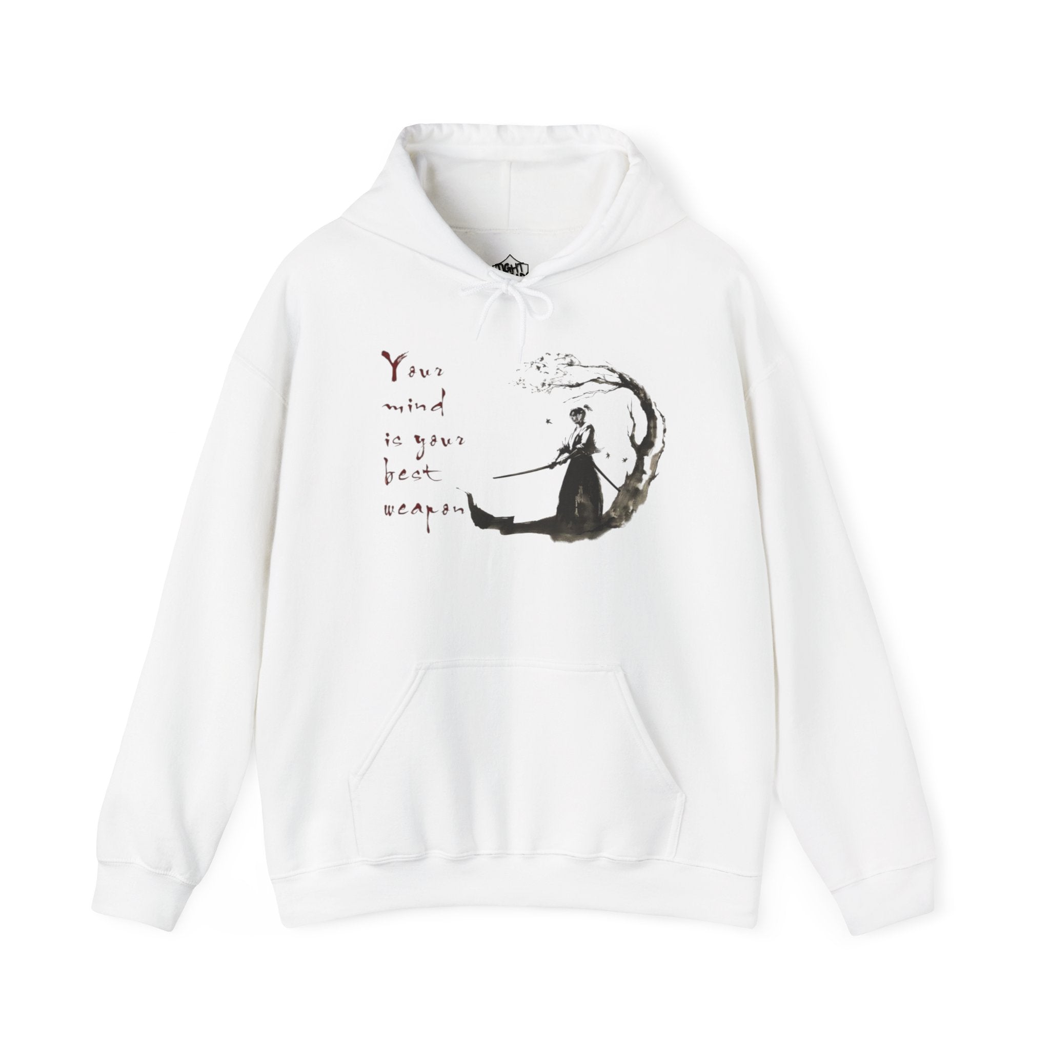 Dreamy Unisex Hoodie: 'Your Mind is Your Best Weapon', Cozy Layer for Relaxation, Perfect for Gifts, All Seasons, Adorned with Art, Unisex