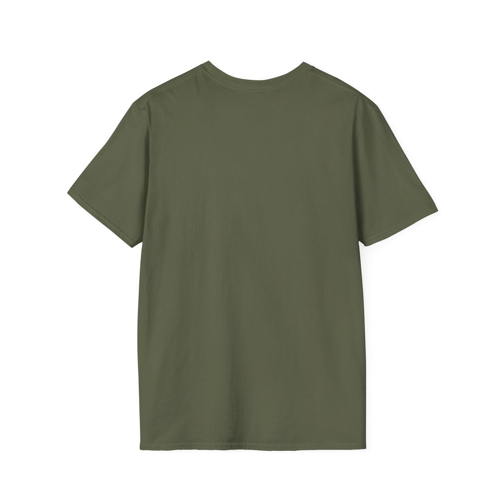 Bigfoot Silhouette Holding American Flag T-Shirt | Forest Outdoors Patriot