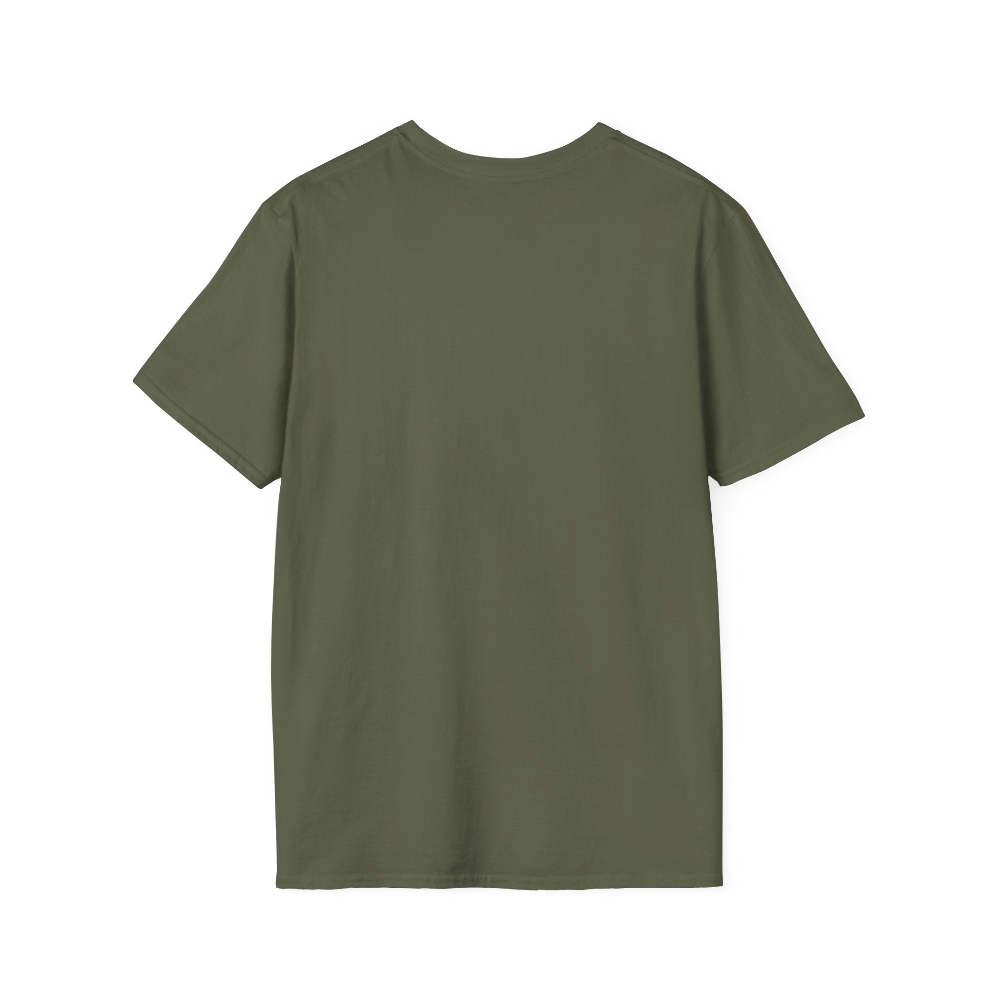 Bigfoot Silhouette Holding American Flag T-Shirt | Forest Outdoors Patriot
