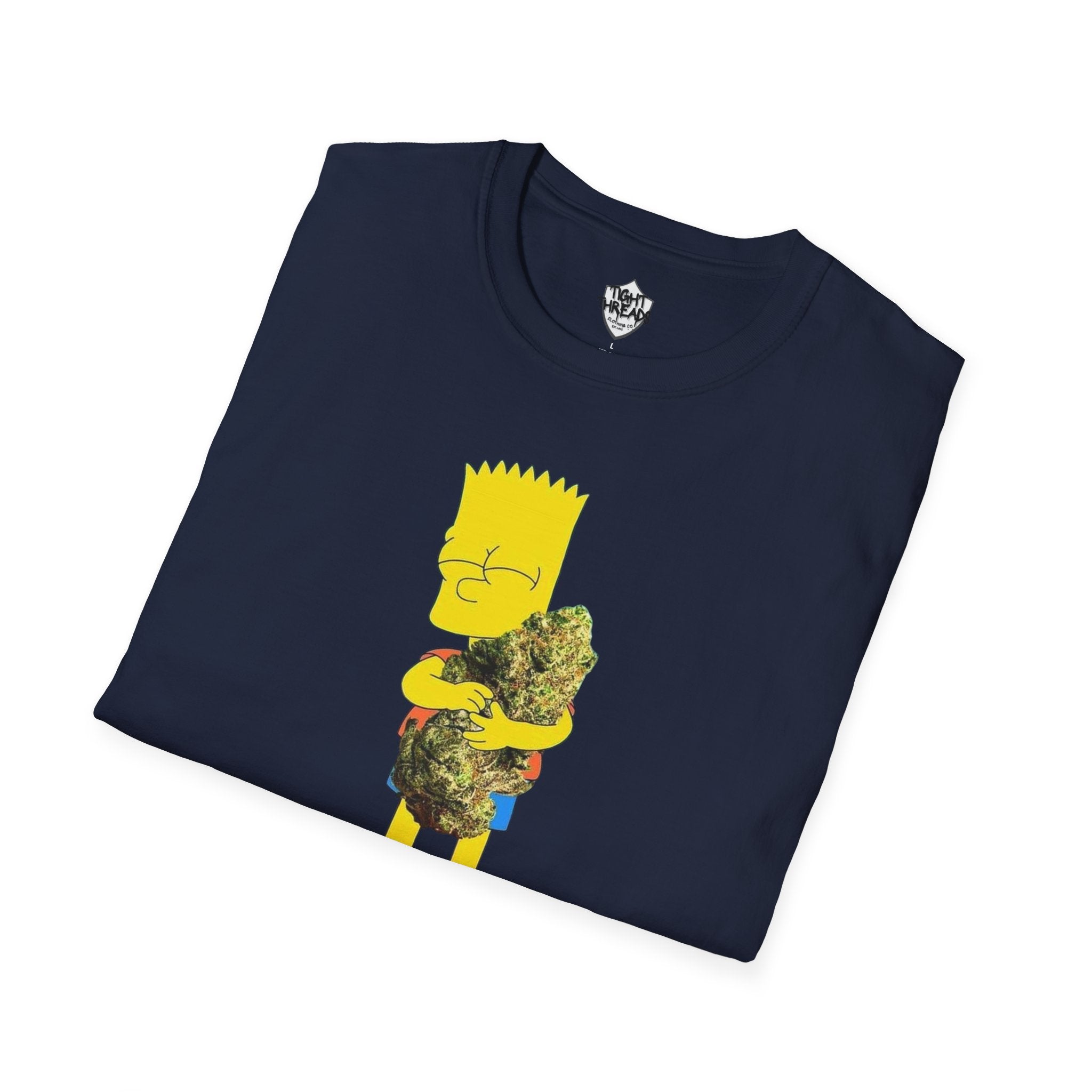 Bart Simpson and his Bud Graphic Tee, Casual Unisex T-Shirt for Everyday Wear, Perfect Gift for Fans, Outdoor Fun, Summer Style