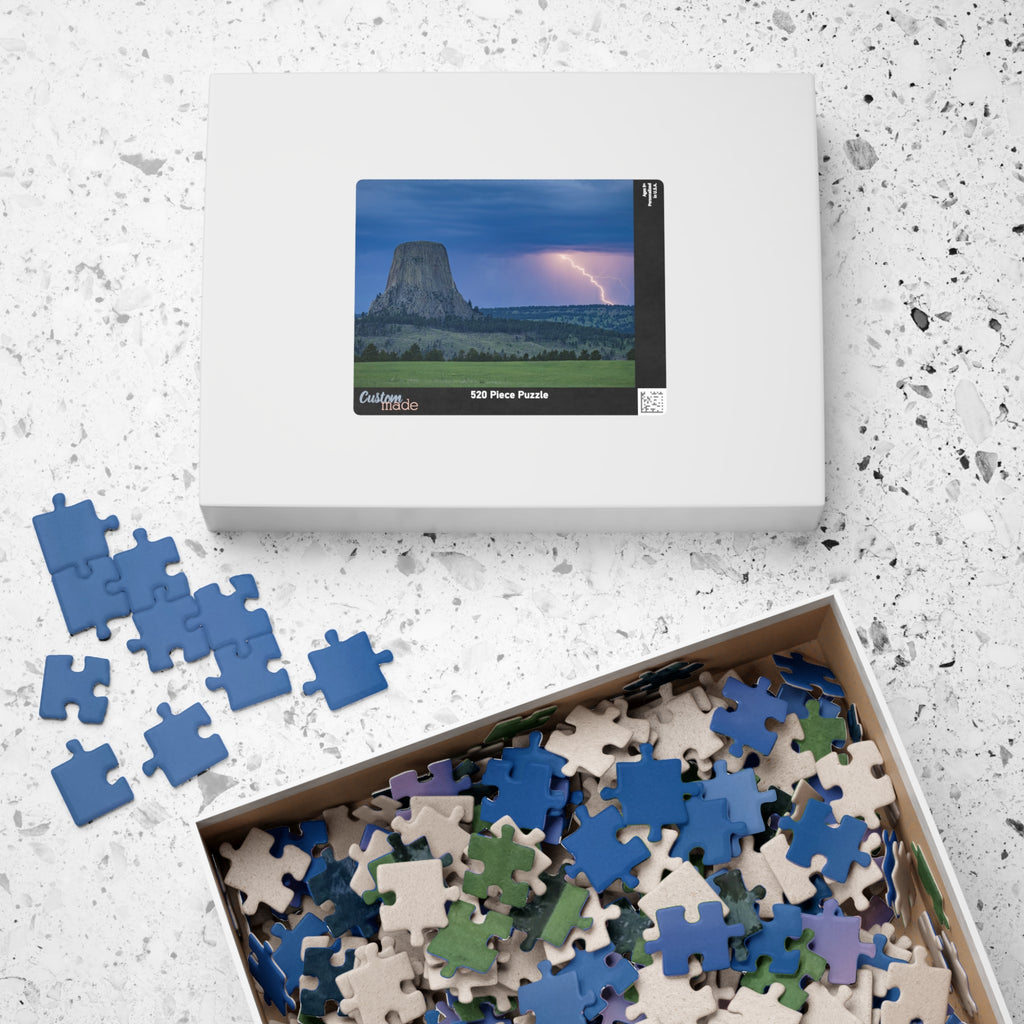 Devils Lightning Puzzle | Scenic Landscape Jigsaw 110, 252, 520, 1014 pcs