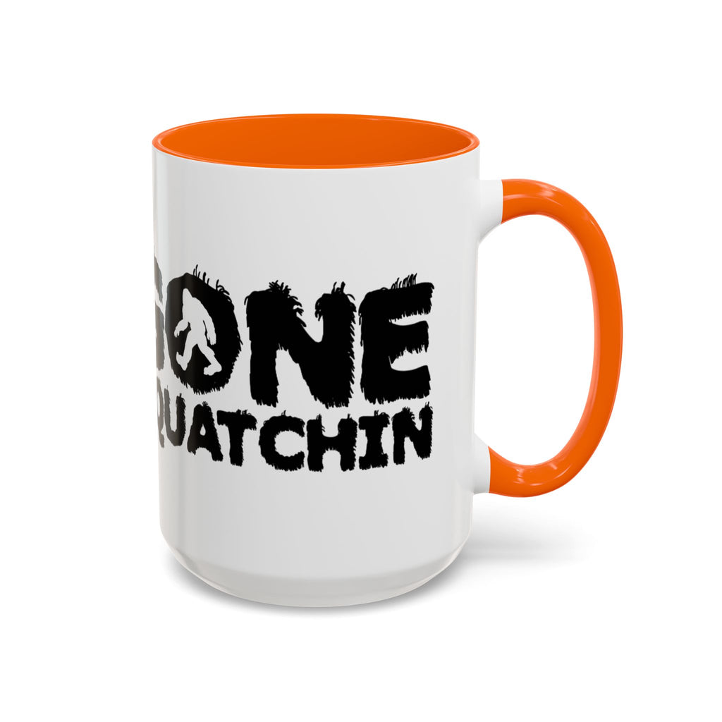 Gone Squatchin Bigfoot Coffee Mug | Accent 11oz 15oz
