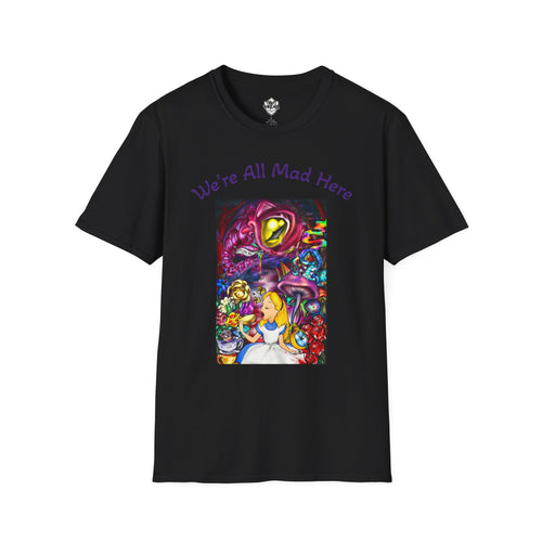 Alice in Wonderland T-Shirt, Funny Tee, Gifts for Book Lovers, Quirky Apparel