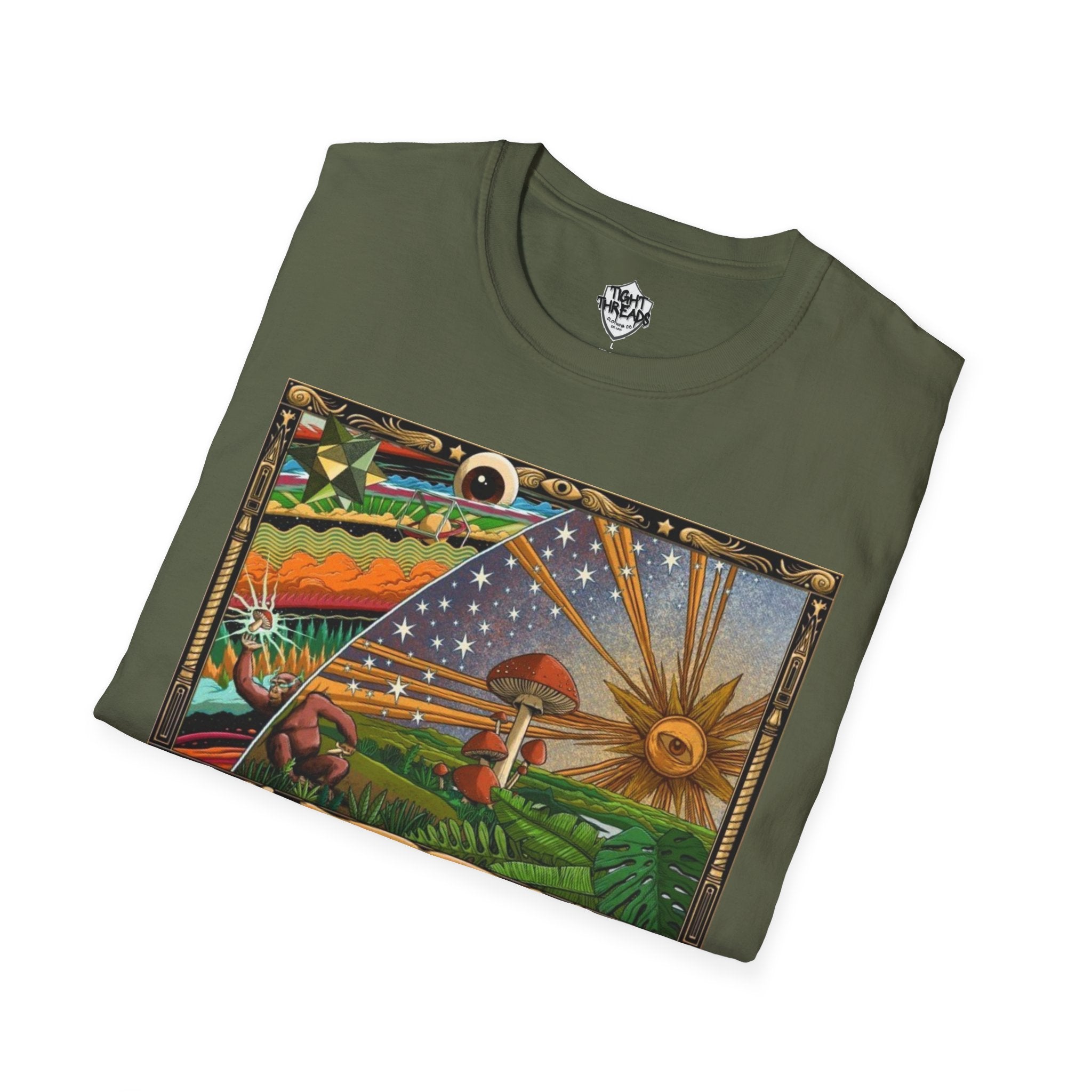 Terrance McKenna stoned ape theory T-Shirt, Motivational Shirt, Casual Wear, Gift for Dreamers, Unique Everyday Style