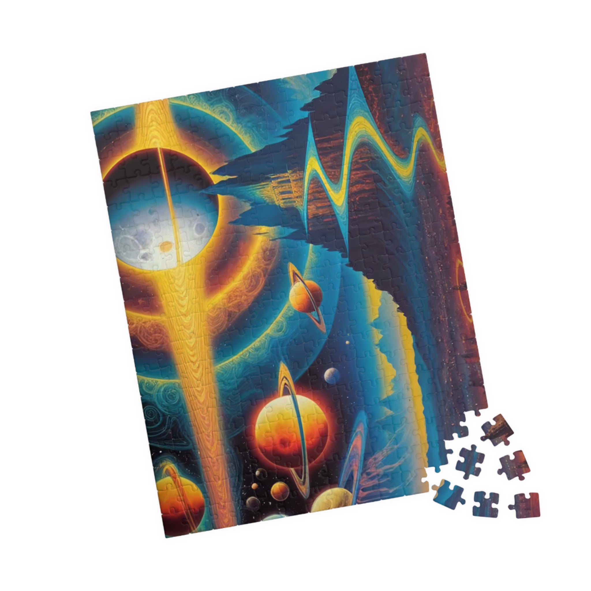 Cosmic Planetary Landscape Puzzle | Jigsaw Puzzle