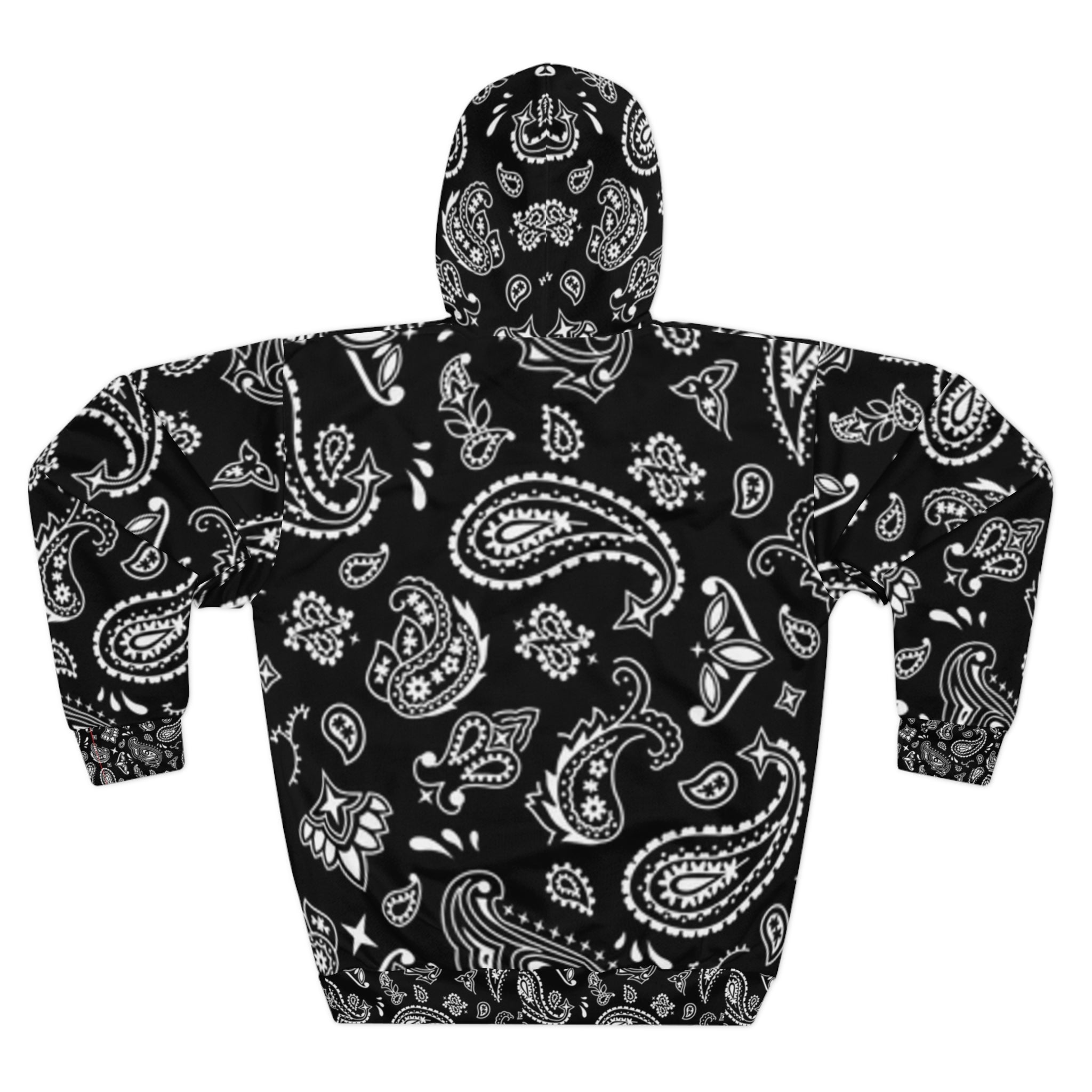 Cool Beans Bandana Background Hoodie | All-Over Print