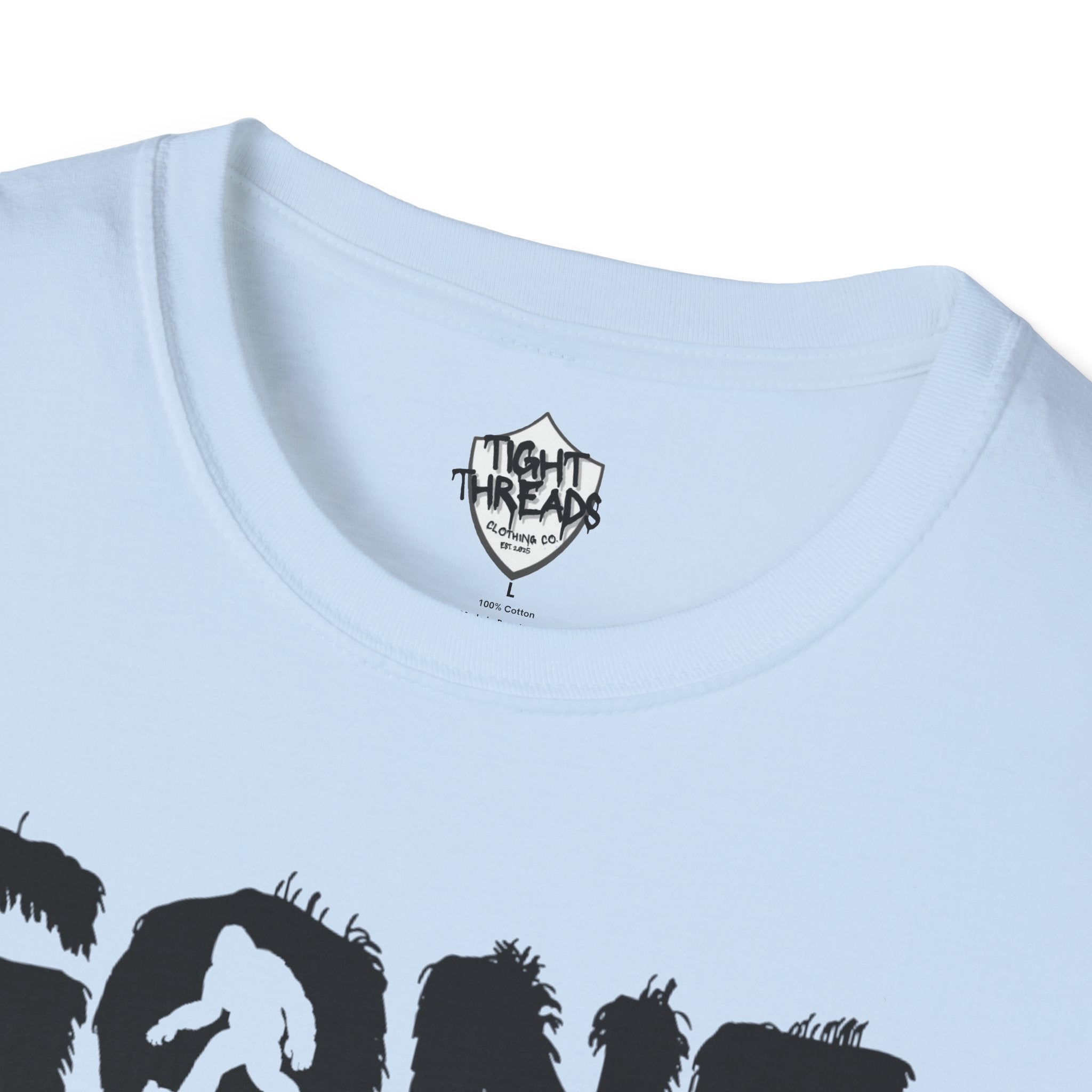 Gone Squatchin Bigfoot Graphic T-Shirt | Sasquatch Illustration