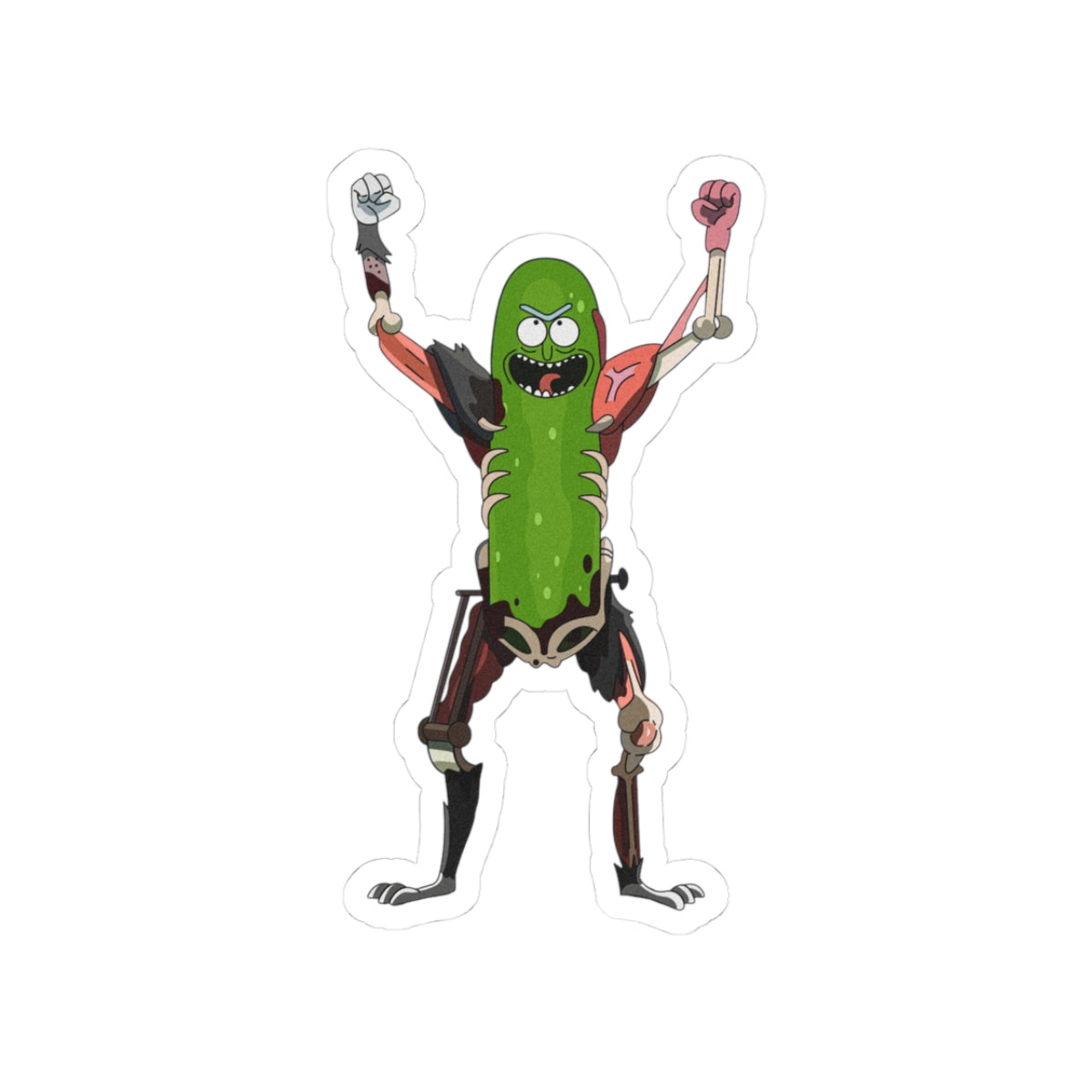 Pickle Rick Sticker | Kiss-Cut Sticker