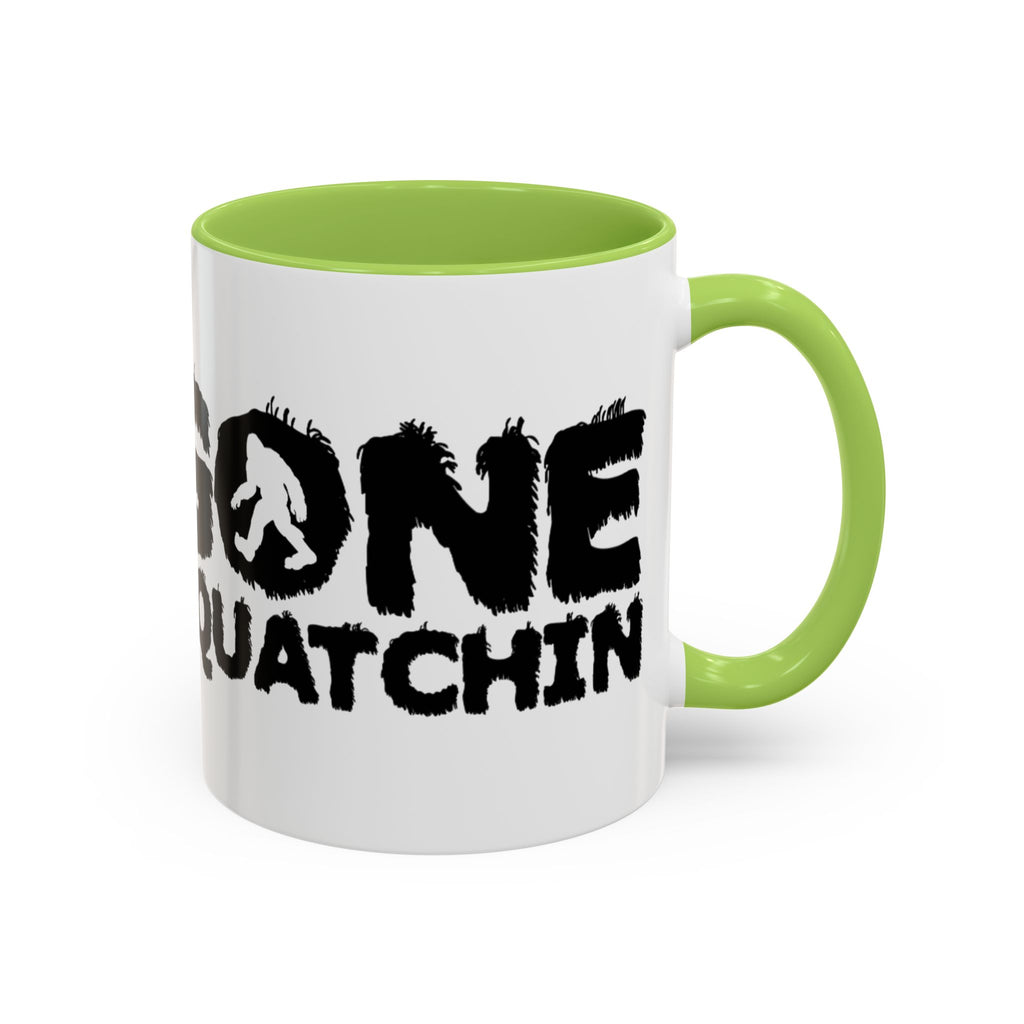 Gone Squatchin Bigfoot Coffee Mug | Accent 11oz 15oz