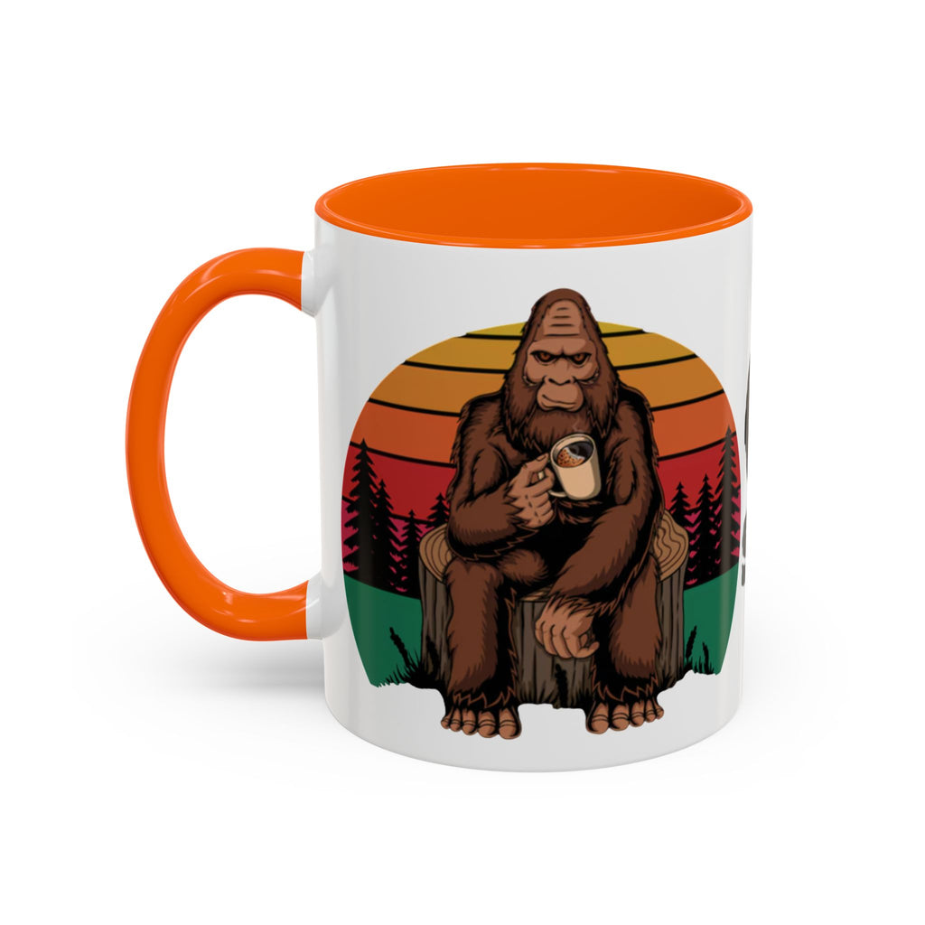 Gone Squatchin Bigfoot Coffee Mug | Accent 11oz 15oz